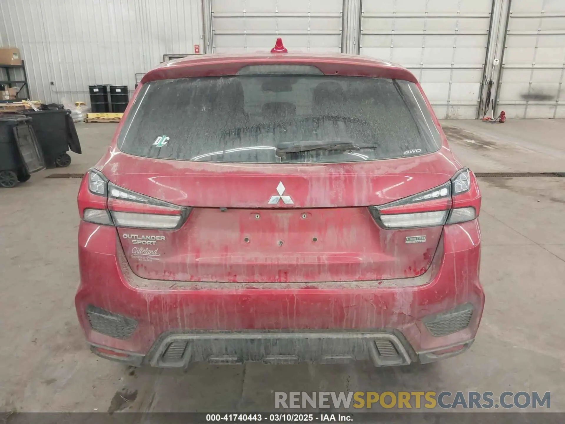 17 Фотография поврежденного автомобиля JA4ARUAU1MU001234 MITSUBISHI OUTLANDER SPORT 2021