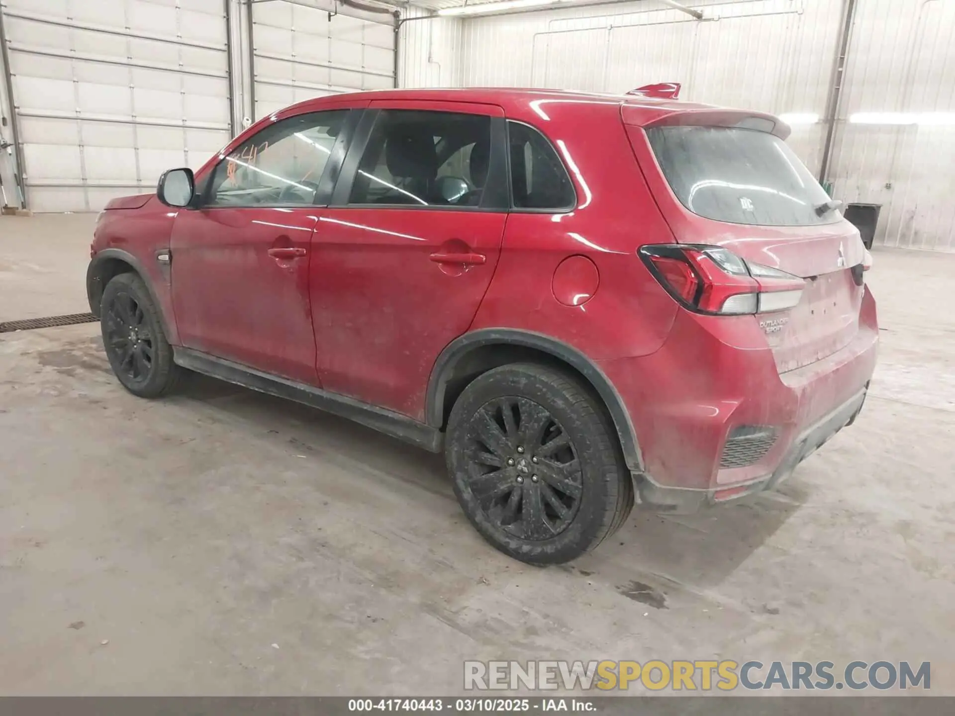 3 Фотография поврежденного автомобиля JA4ARUAU1MU001234 MITSUBISHI OUTLANDER SPORT 2021