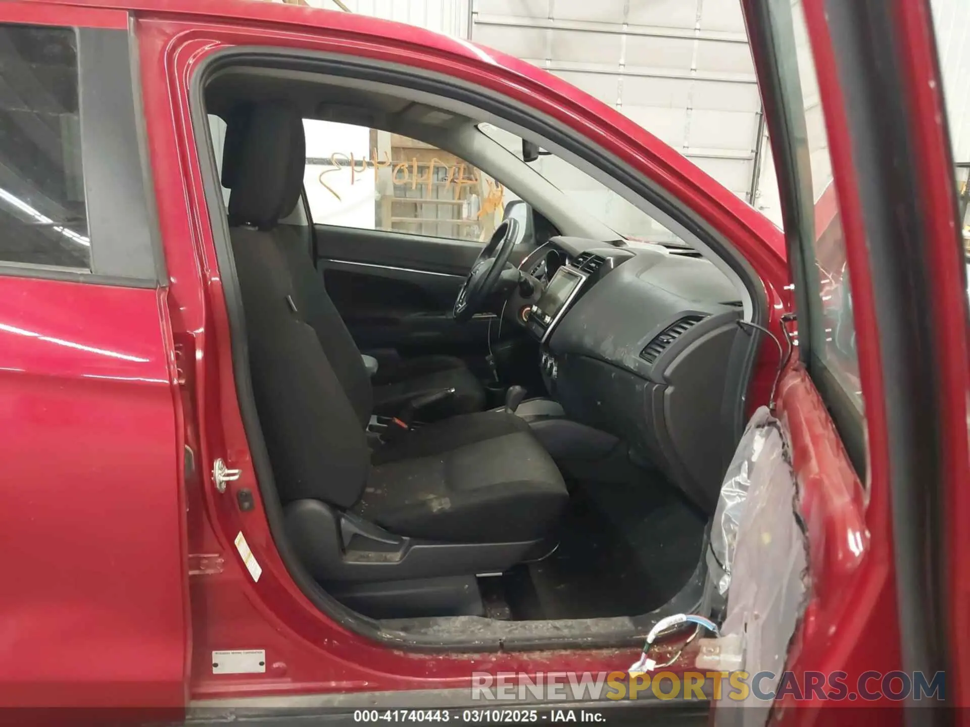 5 Фотография поврежденного автомобиля JA4ARUAU1MU001234 MITSUBISHI OUTLANDER SPORT 2021