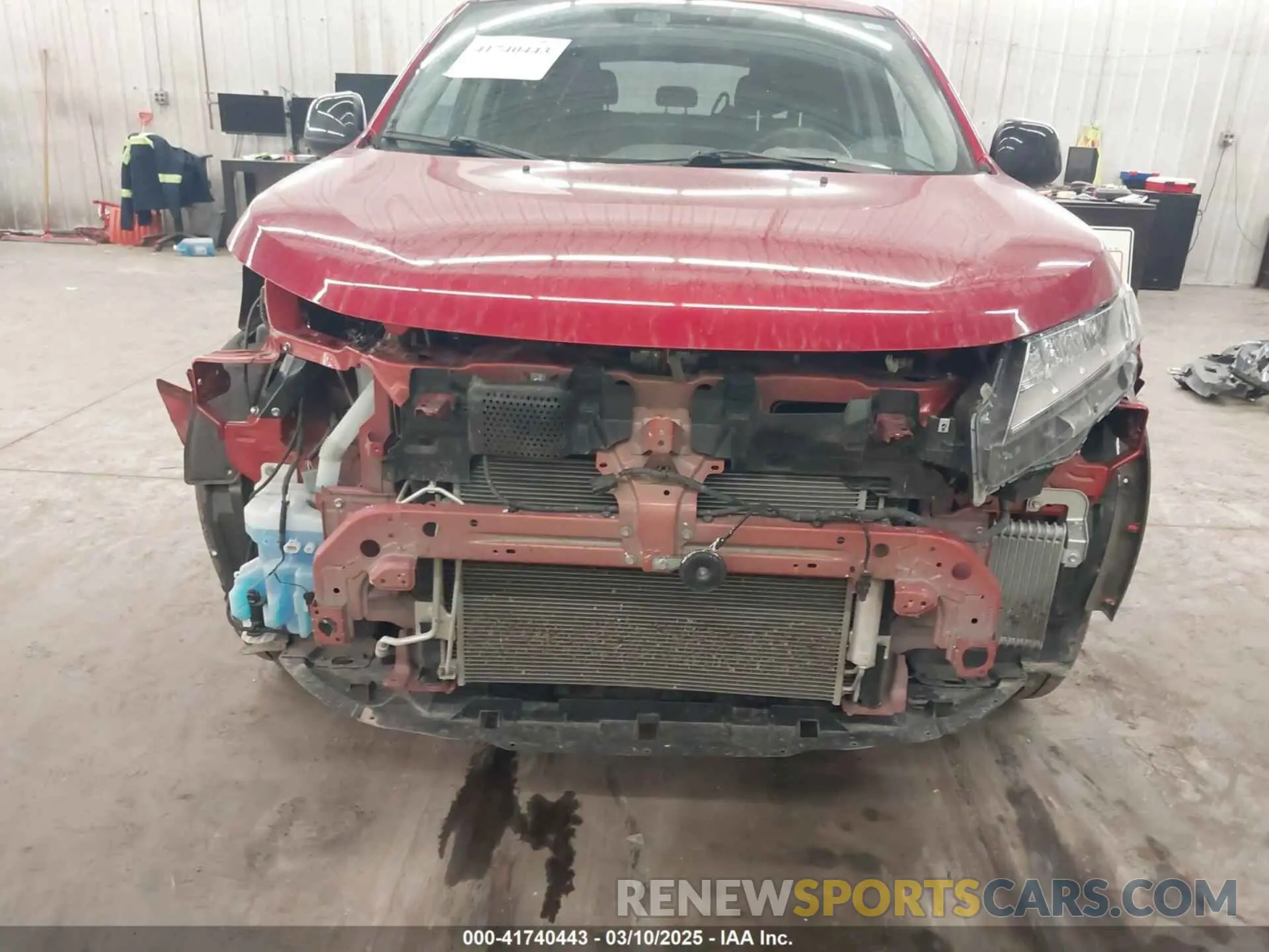 6 Фотография поврежденного автомобиля JA4ARUAU1MU001234 MITSUBISHI OUTLANDER SPORT 2021