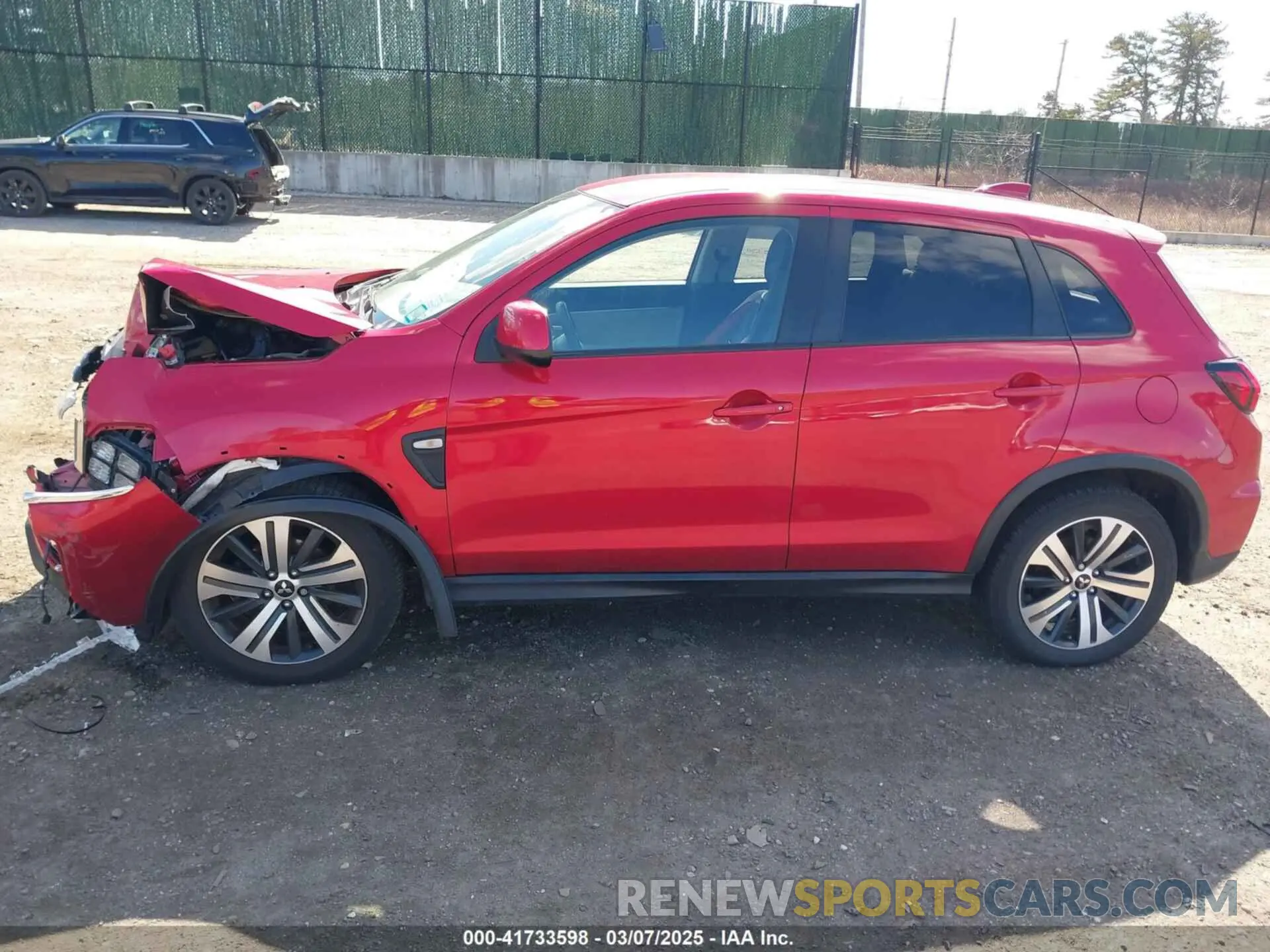 14 Photograph of a damaged car JA4ARUAU2MU011383 MITSUBISHI OUTLANDER SPORT 2021