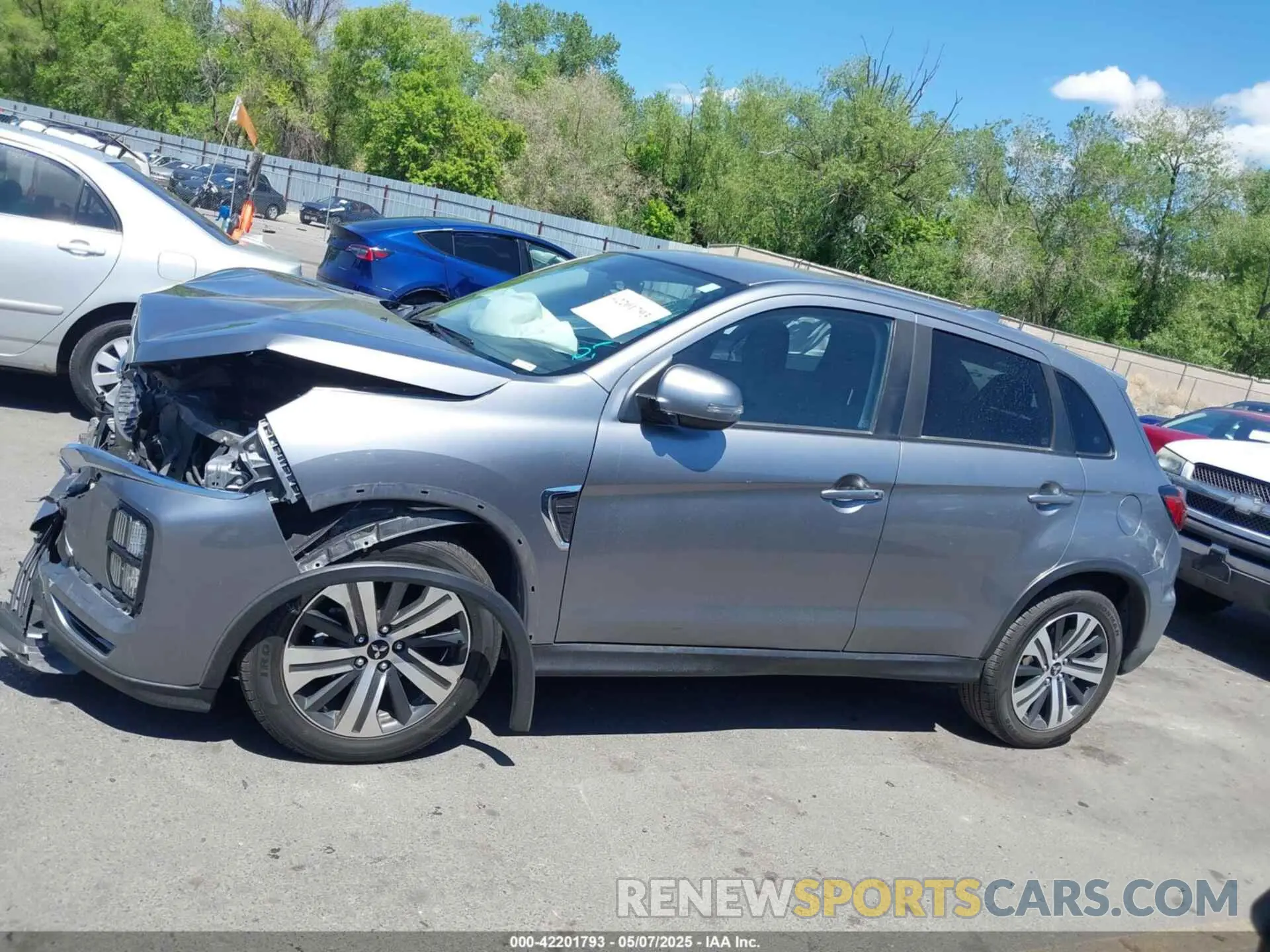 15 Photograph of a damaged car JA4ARUAU2MU013554 MITSUBISHI OUTLANDER SPORT 2021