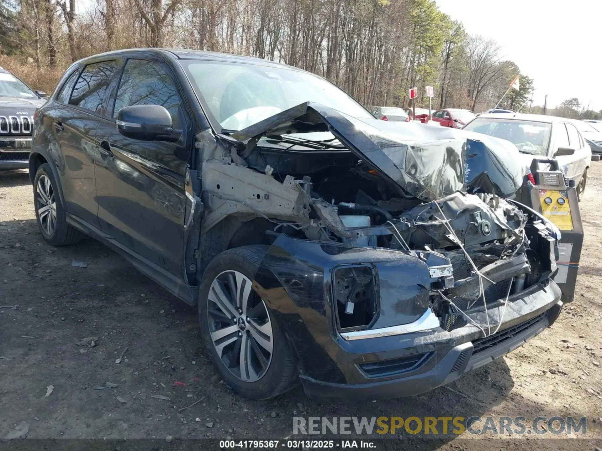 6 Фотография поврежденного автомобиля JA4ARUAU2MU018656 MITSUBISHI OUTLANDER SPORT 2021