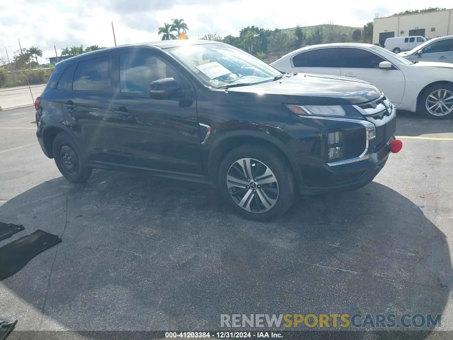 1 Photograph of a damaged car JA4ARUAU6MU010043 MITSUBISHI OUTLANDER SPORT 2021