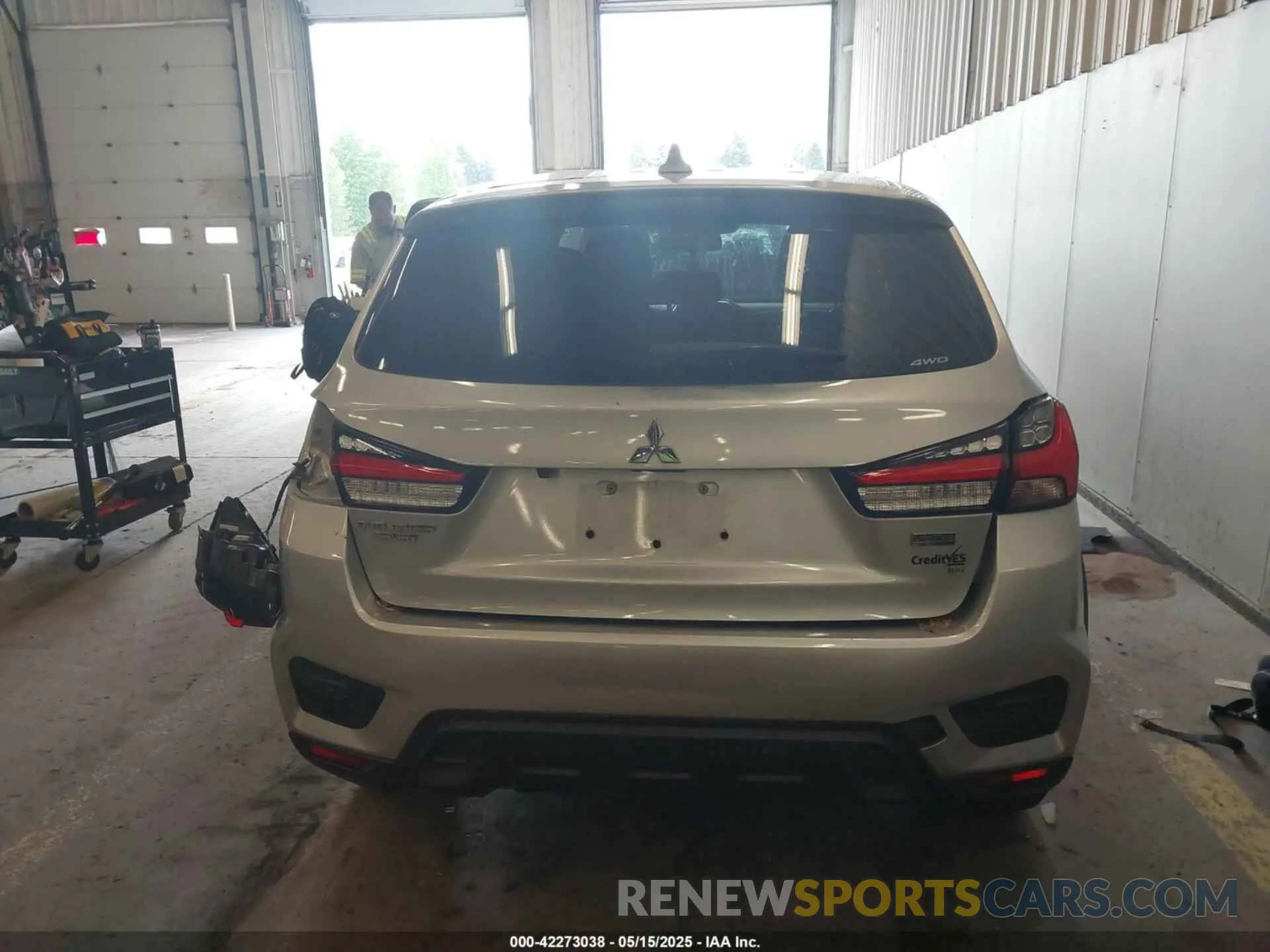 16 Фотография поврежденного автомобиля JA4ARUAU6MU027277 MITSUBISHI OUTLANDER SPORT 2021