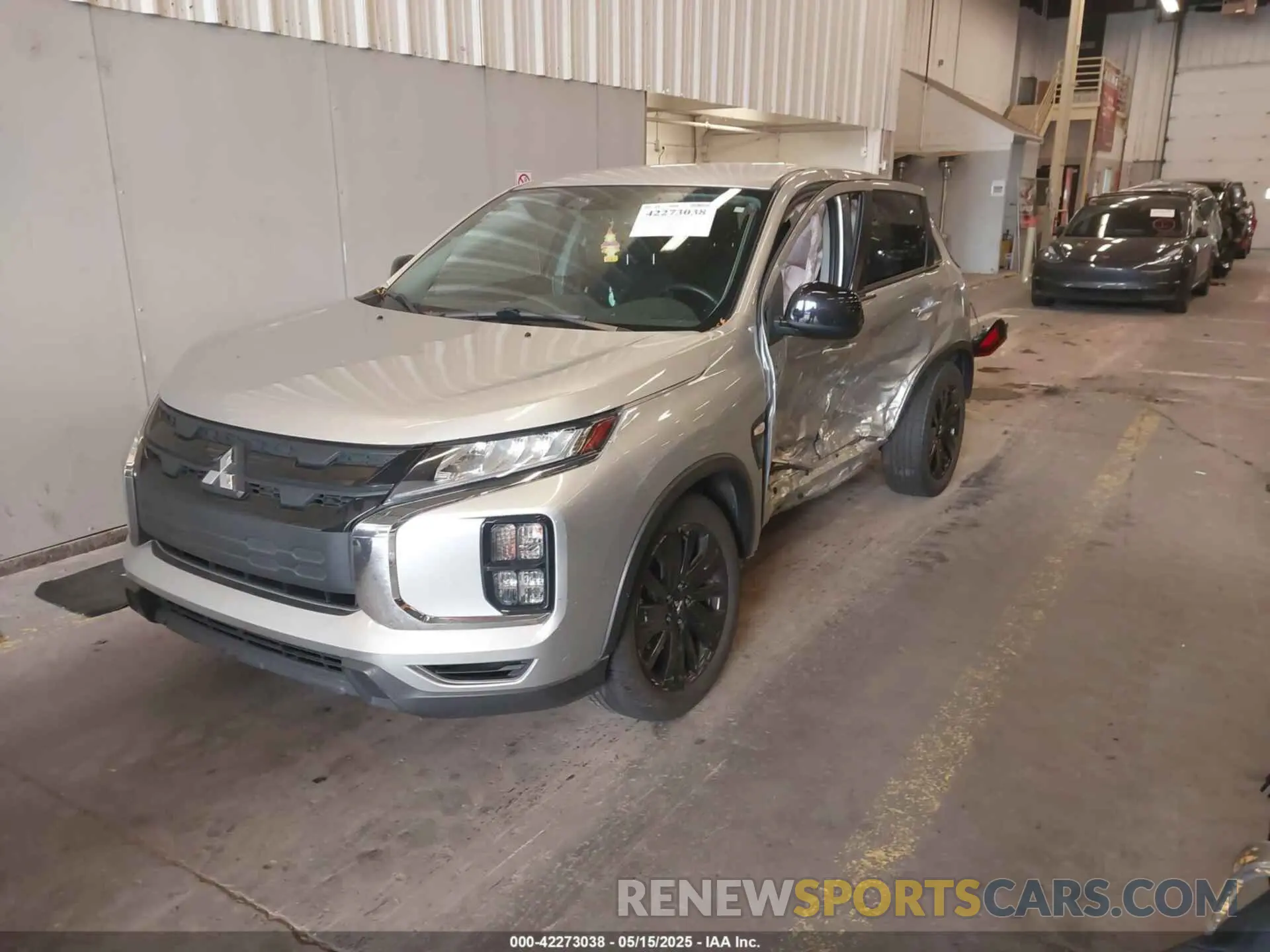 2 Фотография поврежденного автомобиля JA4ARUAU6MU027277 MITSUBISHI OUTLANDER SPORT 2021