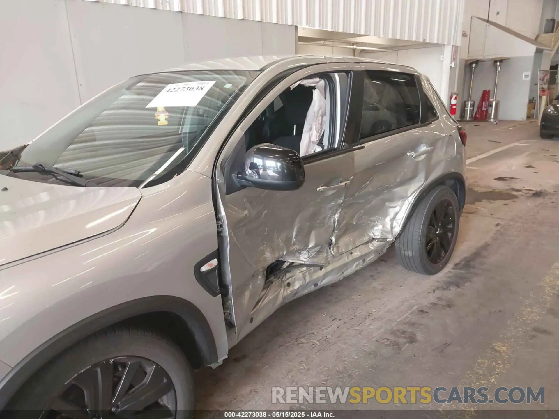 6 Фотография поврежденного автомобиля JA4ARUAU6MU027277 MITSUBISHI OUTLANDER SPORT 2021