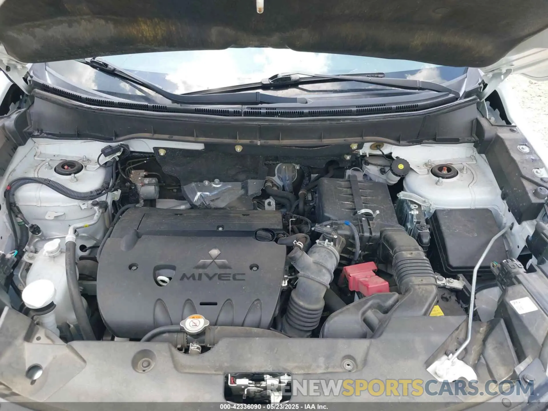 10 Photograph of a damaged car JA4ARUAUXMU019523 MITSUBISHI OUTLANDER SPORT 2021