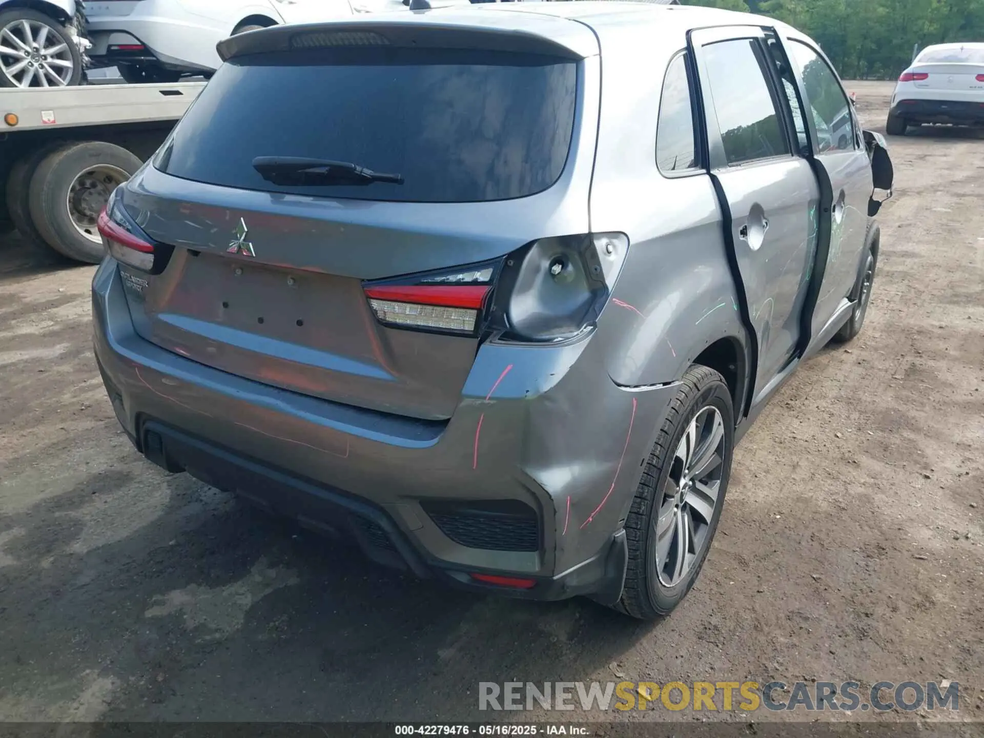 22 Фотография поврежденного автомобиля JA4APUAU1NU018574 MITSUBISHI OUTLANDER SPORT 2022