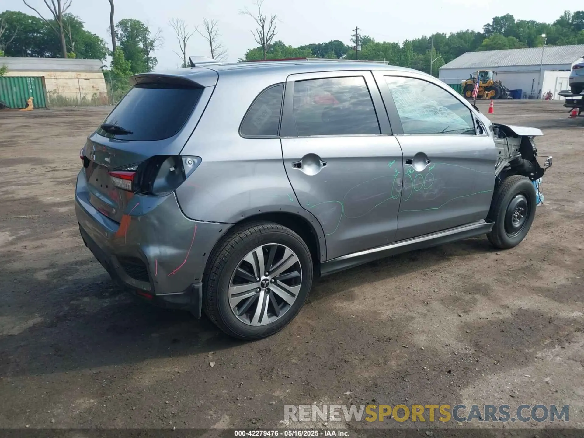 4 Фотография поврежденного автомобиля JA4APUAU1NU018574 MITSUBISHI OUTLANDER SPORT 2022