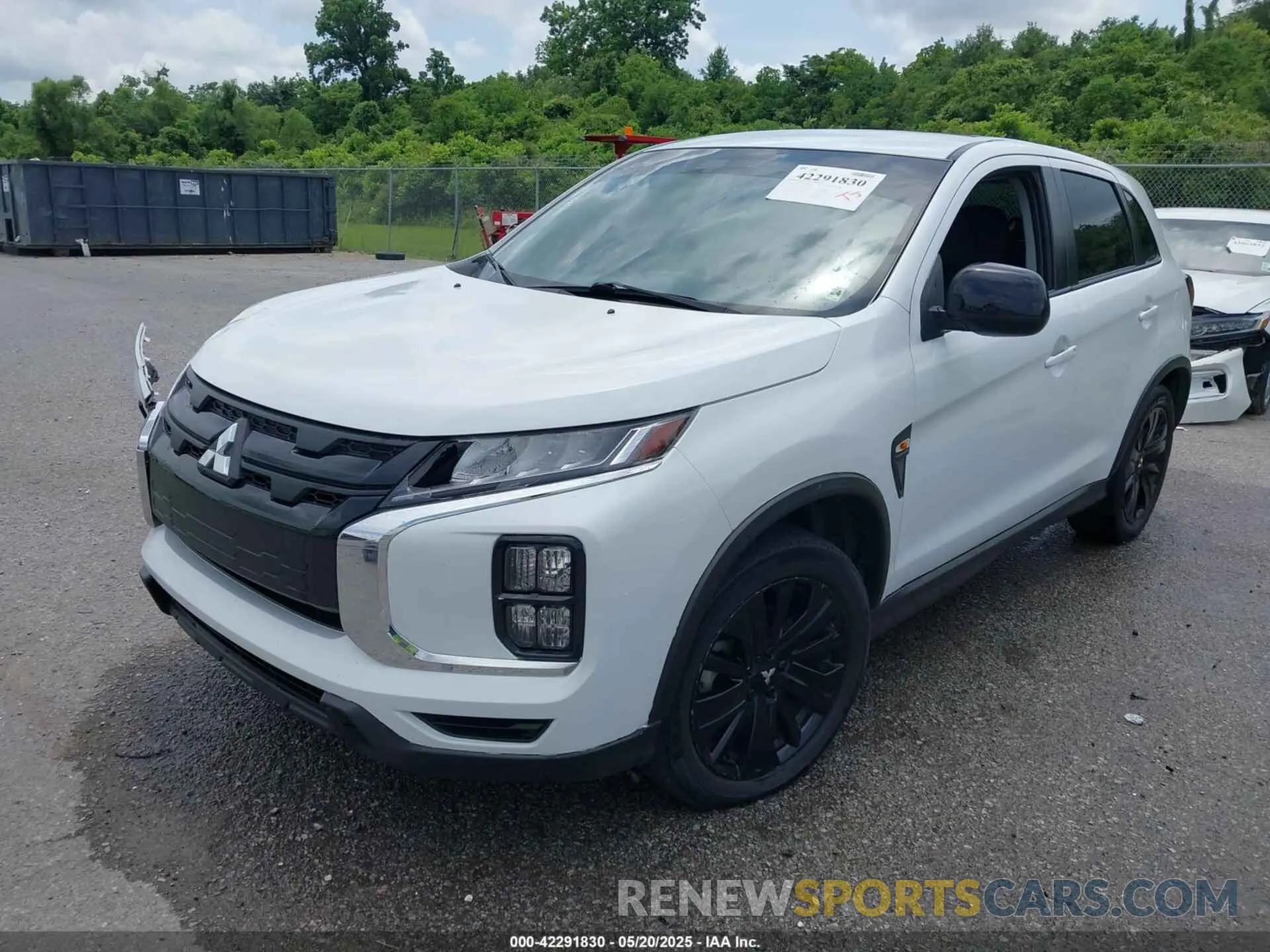2 Photograph of a damaged car JA4APUAU2NU016185 MITSUBISHI OUTLANDER SPORT 2022