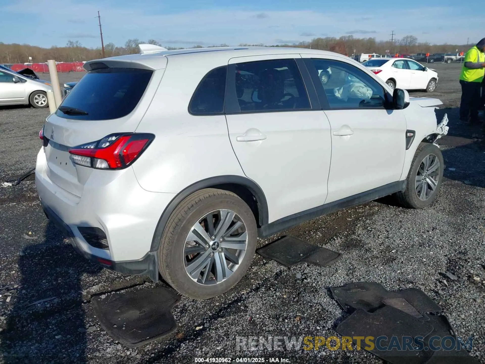 4 Фотография поврежденного автомобиля JA4APUAU4NU017368 MITSUBISHI OUTLANDER SPORT 2022
