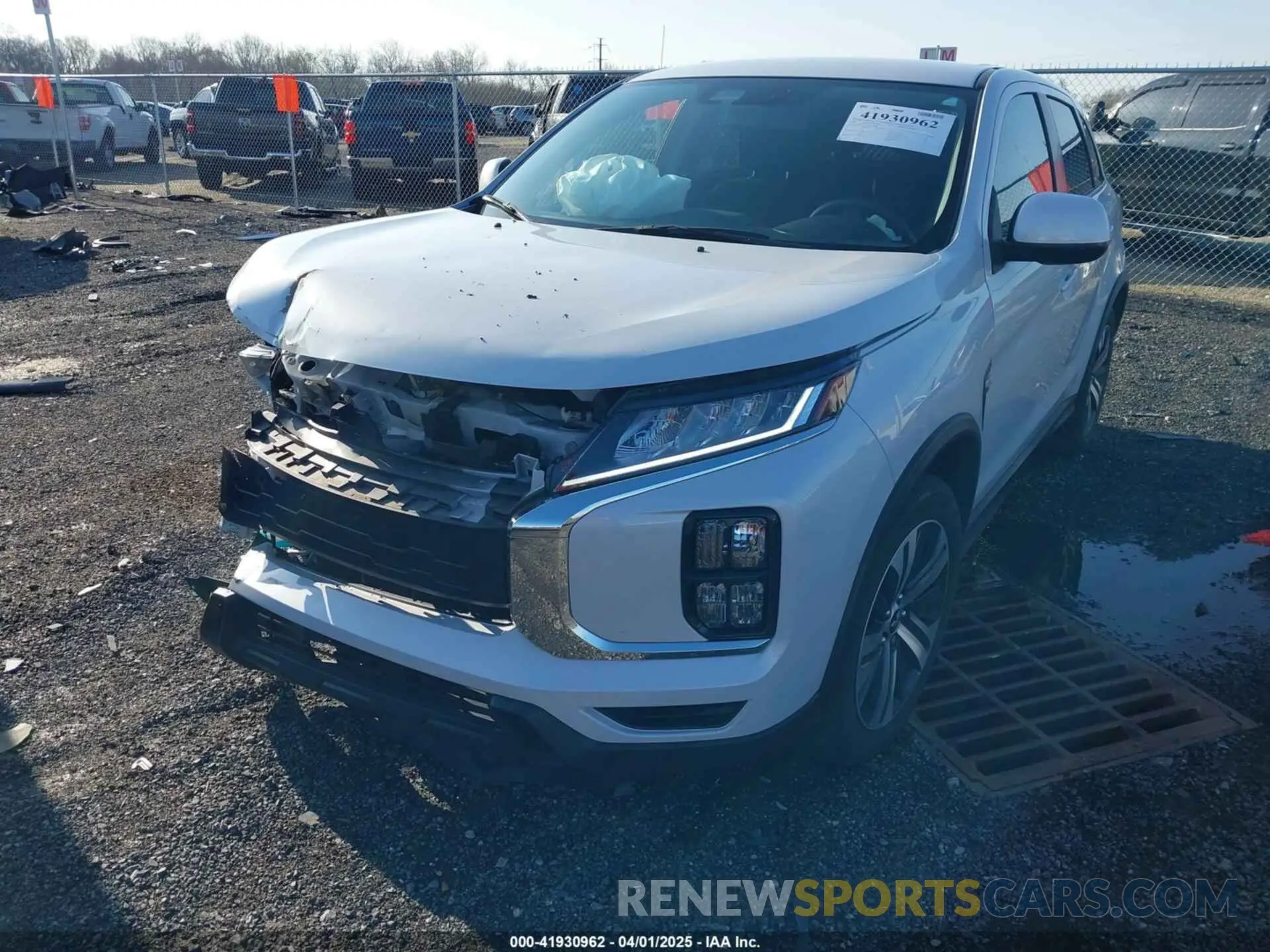 6 Фотография поврежденного автомобиля JA4APUAU4NU017368 MITSUBISHI OUTLANDER SPORT 2022