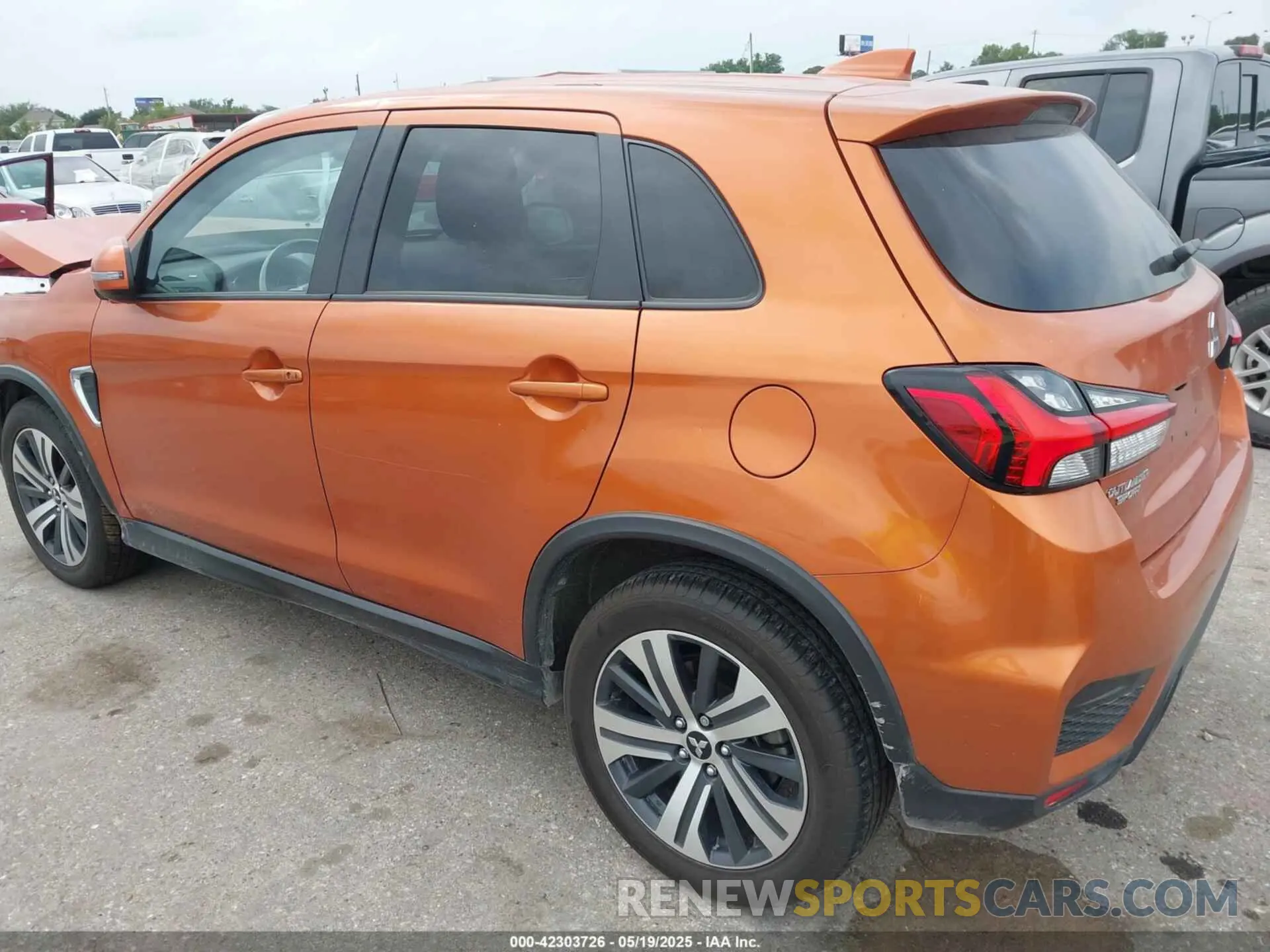 3 Фотография поврежденного автомобиля JA4APVAU1NU016393 MITSUBISHI OUTLANDER SPORT 2022