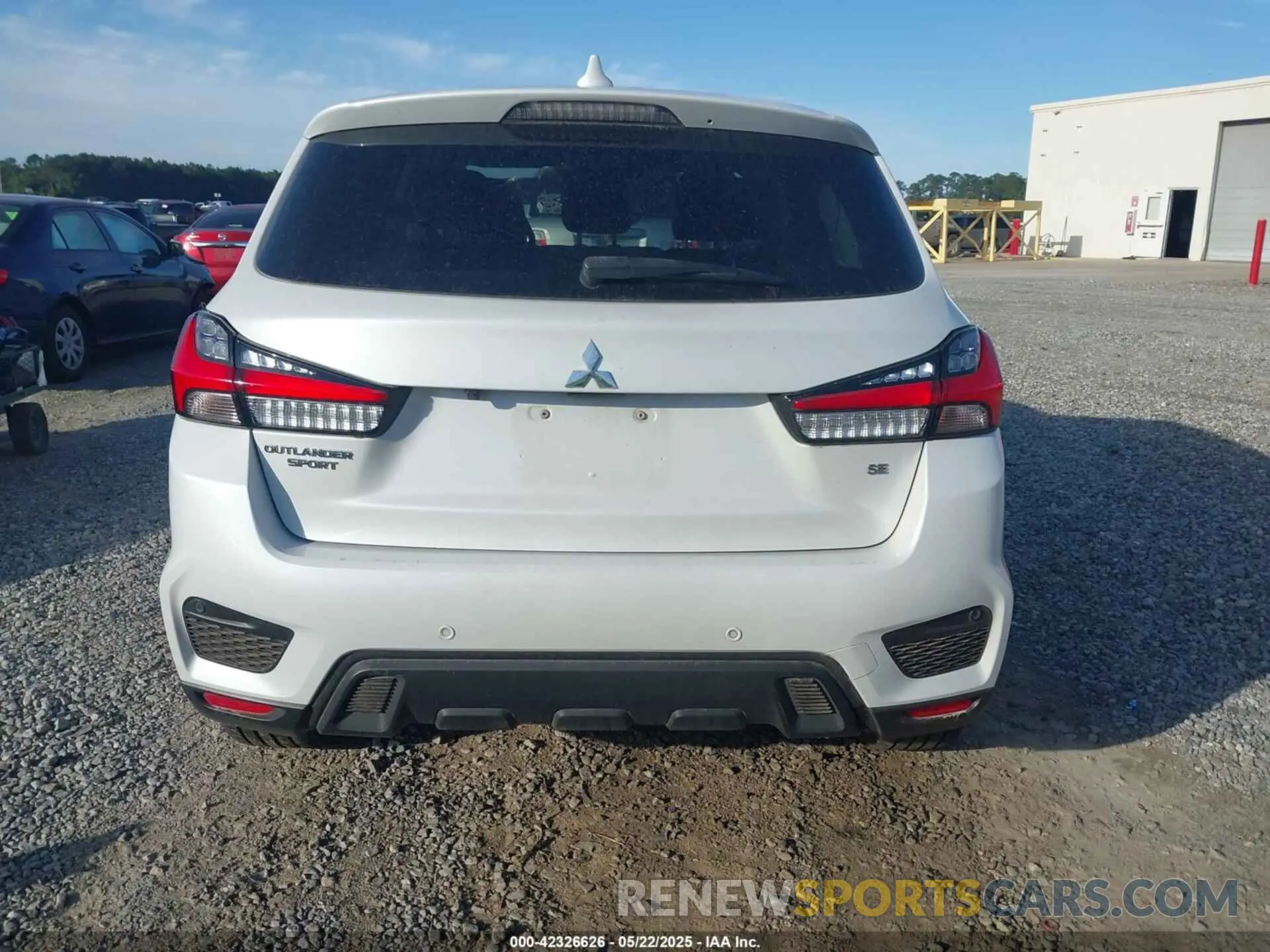 16 Photograph of a damaged car JA4APVAU2NU011803 MITSUBISHI OUTLANDER SPORT 2022