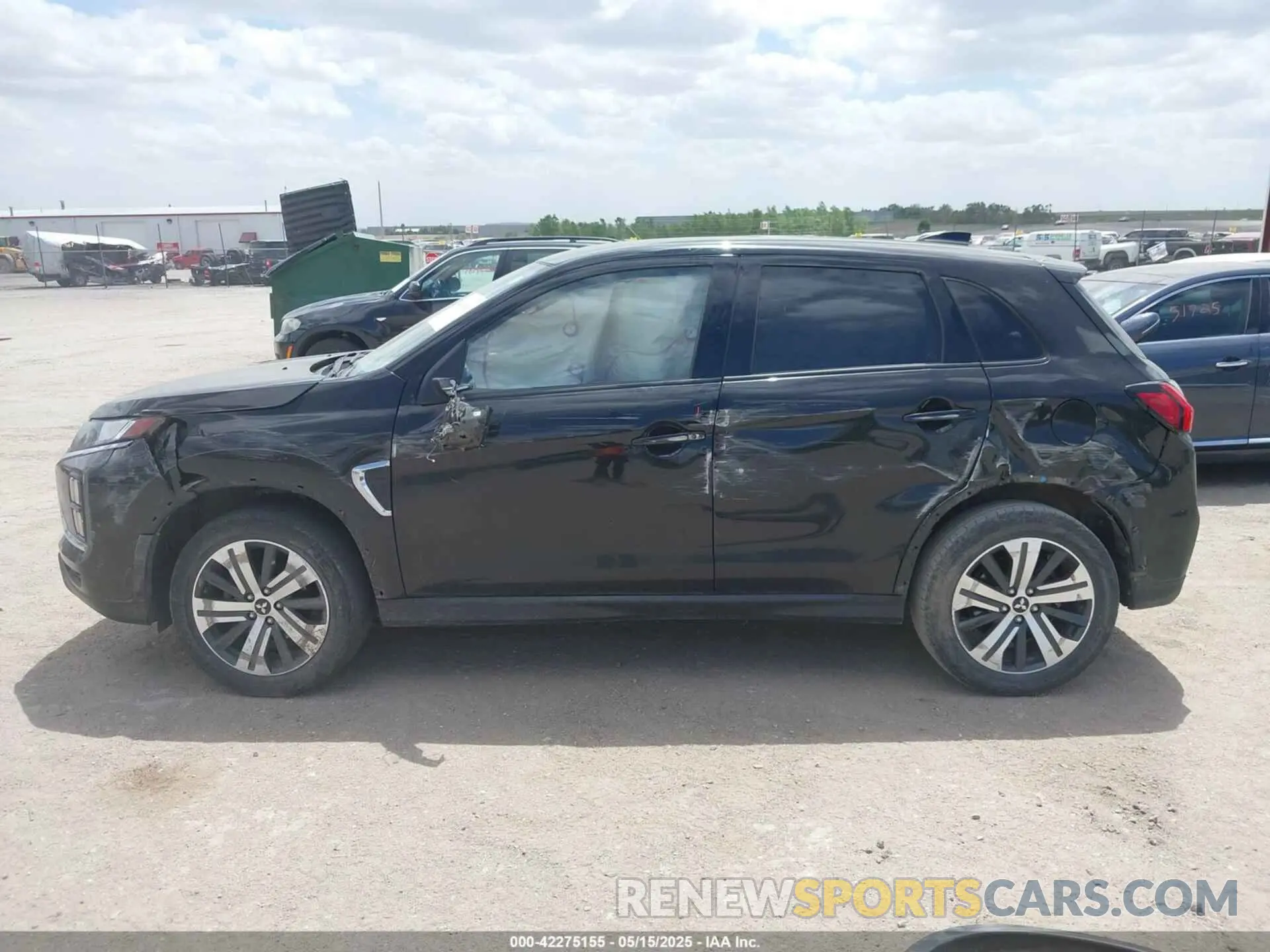 15 Photograph of a damaged car JA4APVAU3NU002124 MITSUBISHI OUTLANDER SPORT 2022