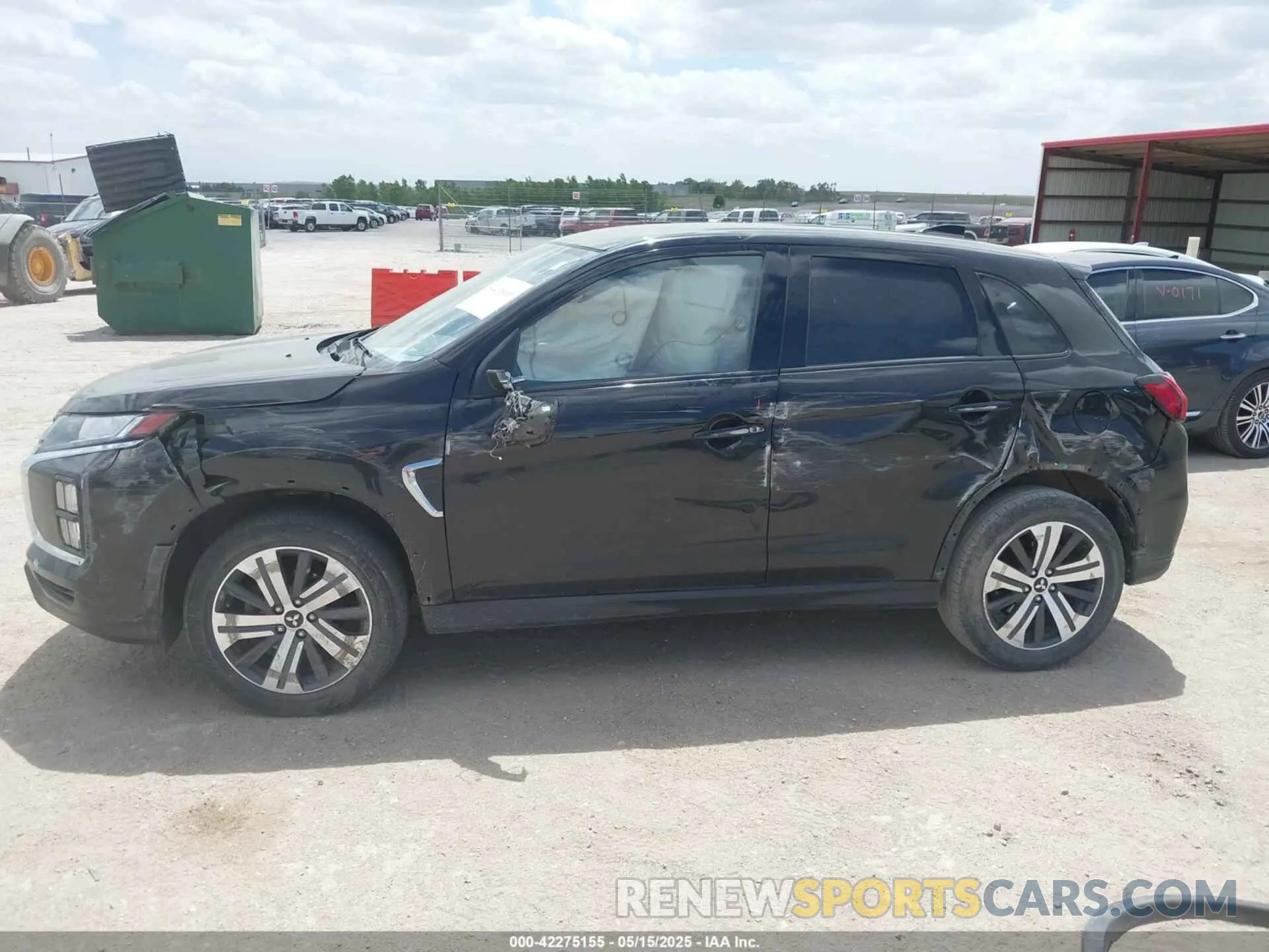 6 Photograph of a damaged car JA4APVAU3NU002124 MITSUBISHI OUTLANDER SPORT 2022