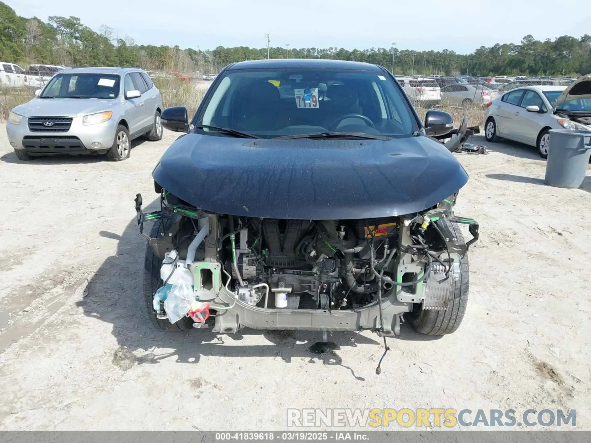 6 Photograph of a damaged car JA4APVAU6NU013439 MITSUBISHI OUTLANDER SPORT 2022