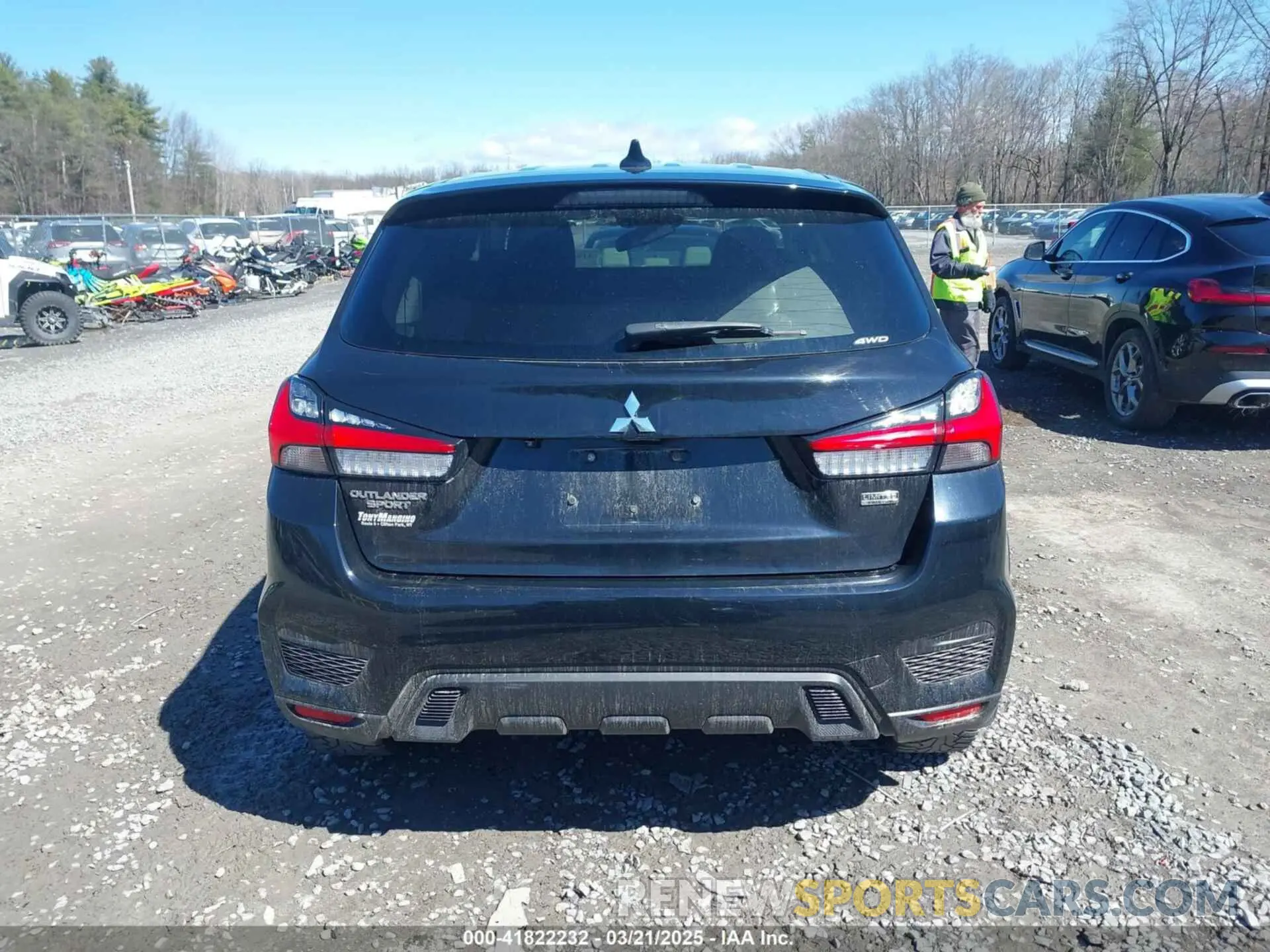 16 Photograph of a damaged car JA4ARUAU0NU012470 MITSUBISHI OUTLANDER SPORT 2022
