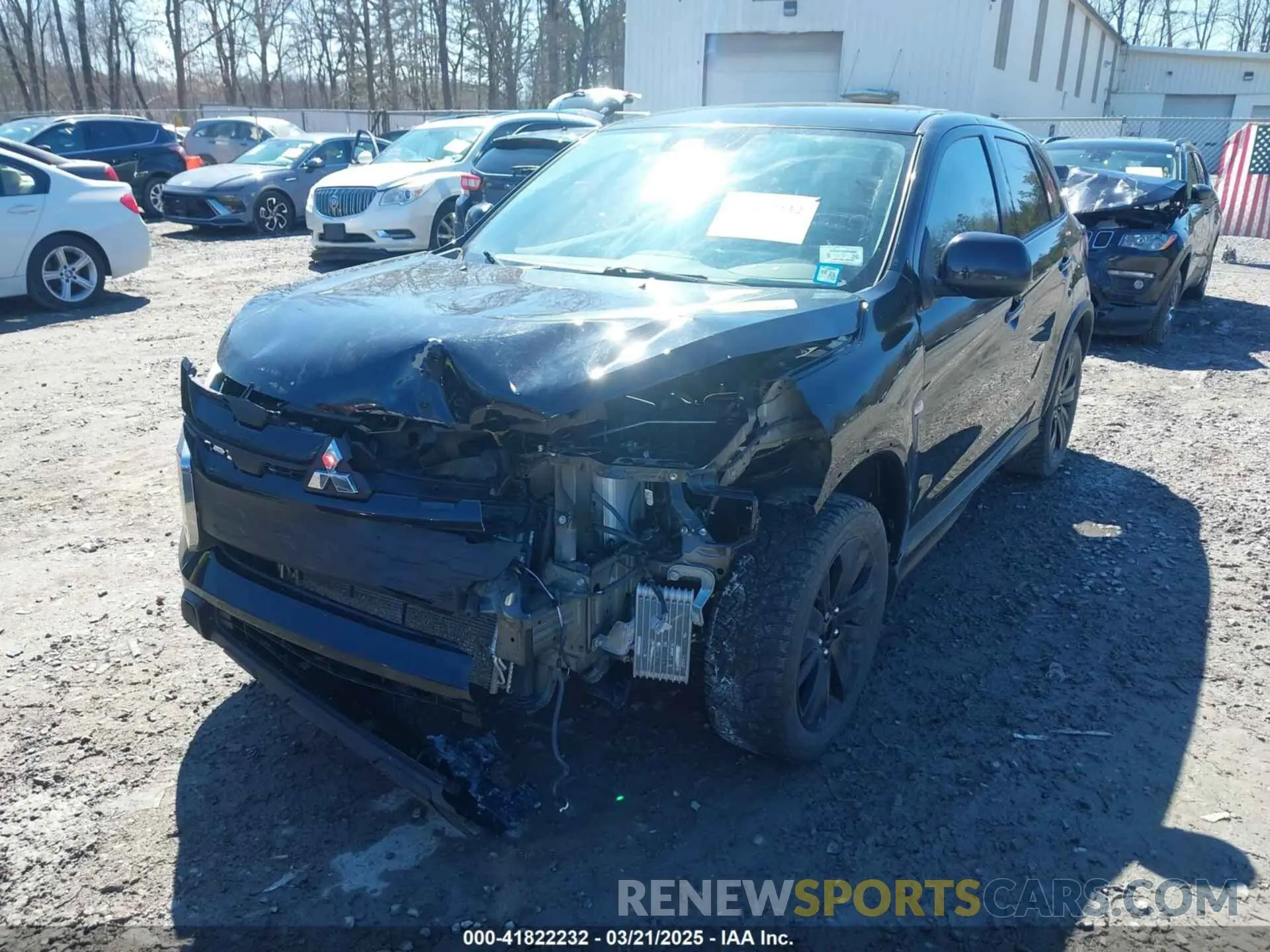 6 Photograph of a damaged car JA4ARUAU0NU012470 MITSUBISHI OUTLANDER SPORT 2022