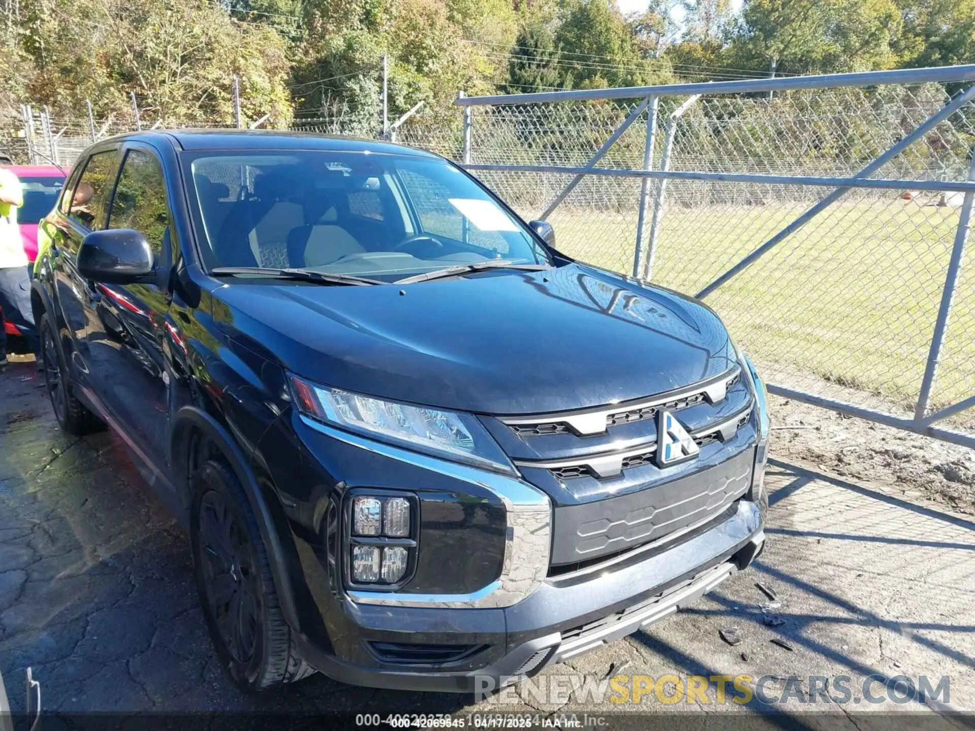 1 Photograph of a damaged car JA4ARUAU6NU001425 MITSUBISHI OUTLANDER SPORT 2022