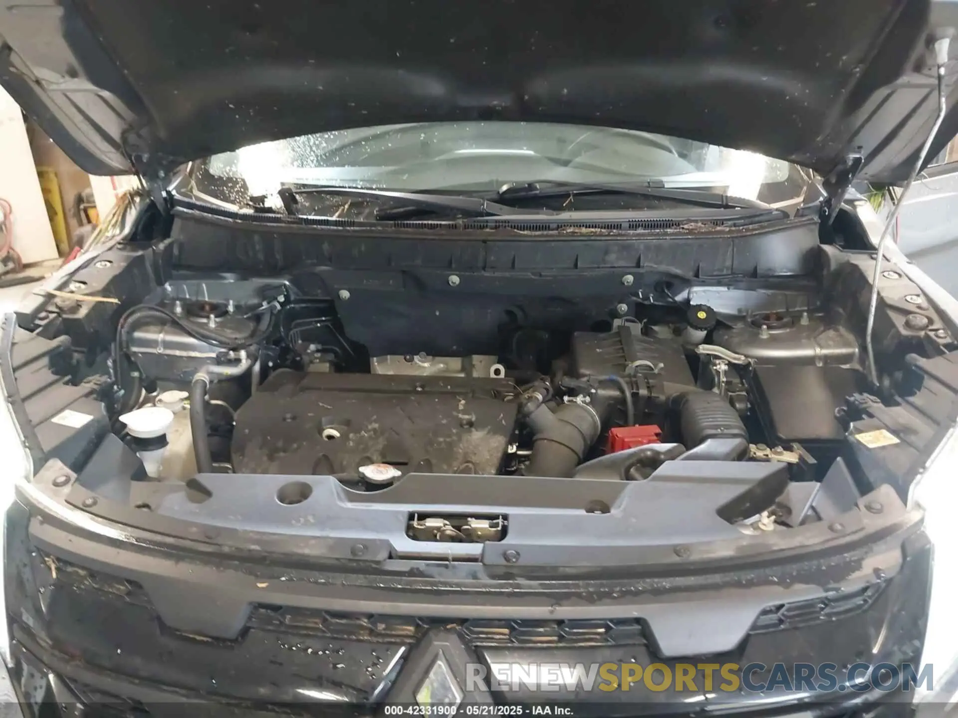 10 Photograph of a damaged car JA4ARUAU6NU017821 MITSUBISHI OUTLANDER SPORT 2022