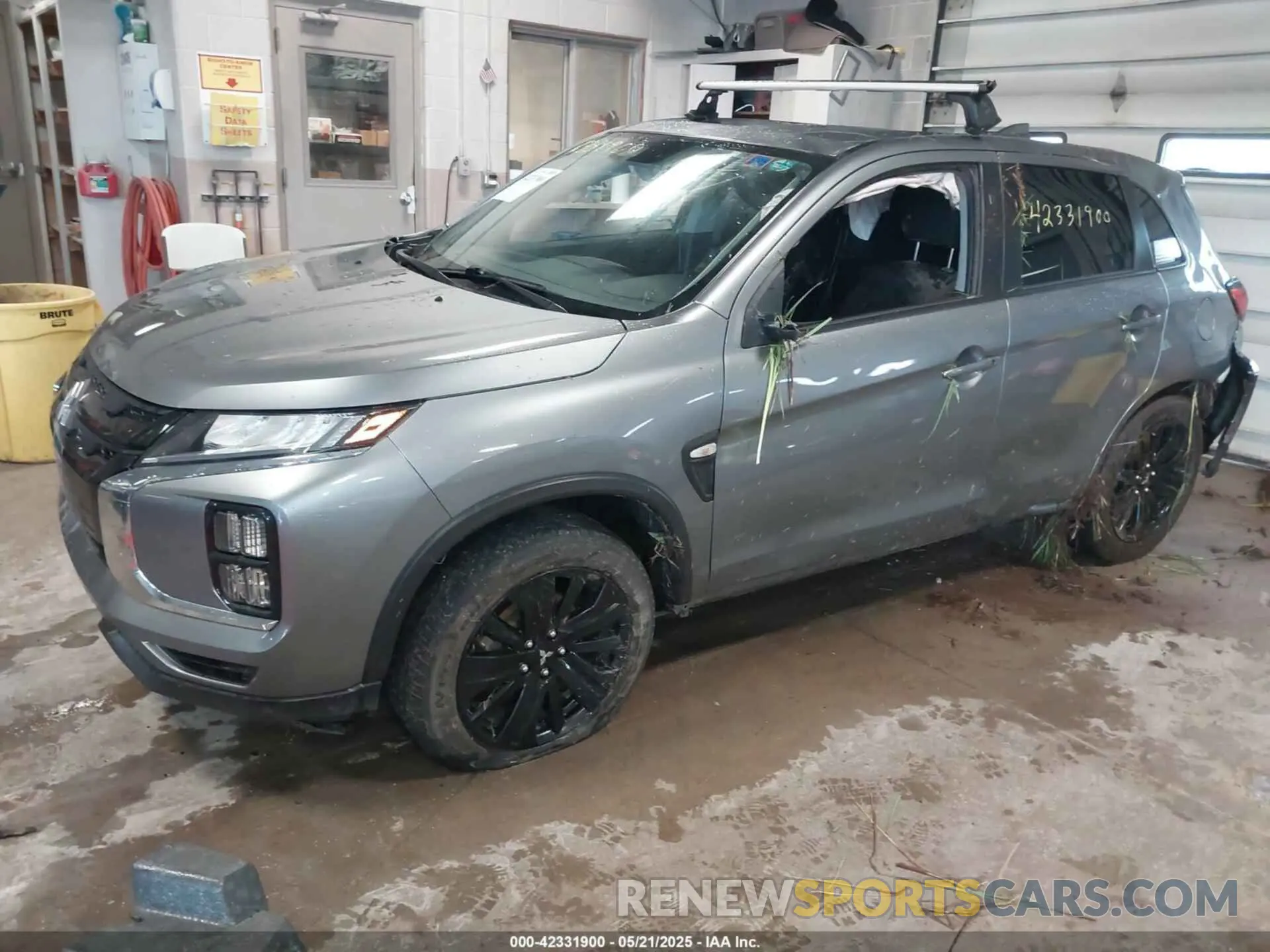 2 Photograph of a damaged car JA4ARUAU6NU017821 MITSUBISHI OUTLANDER SPORT 2022