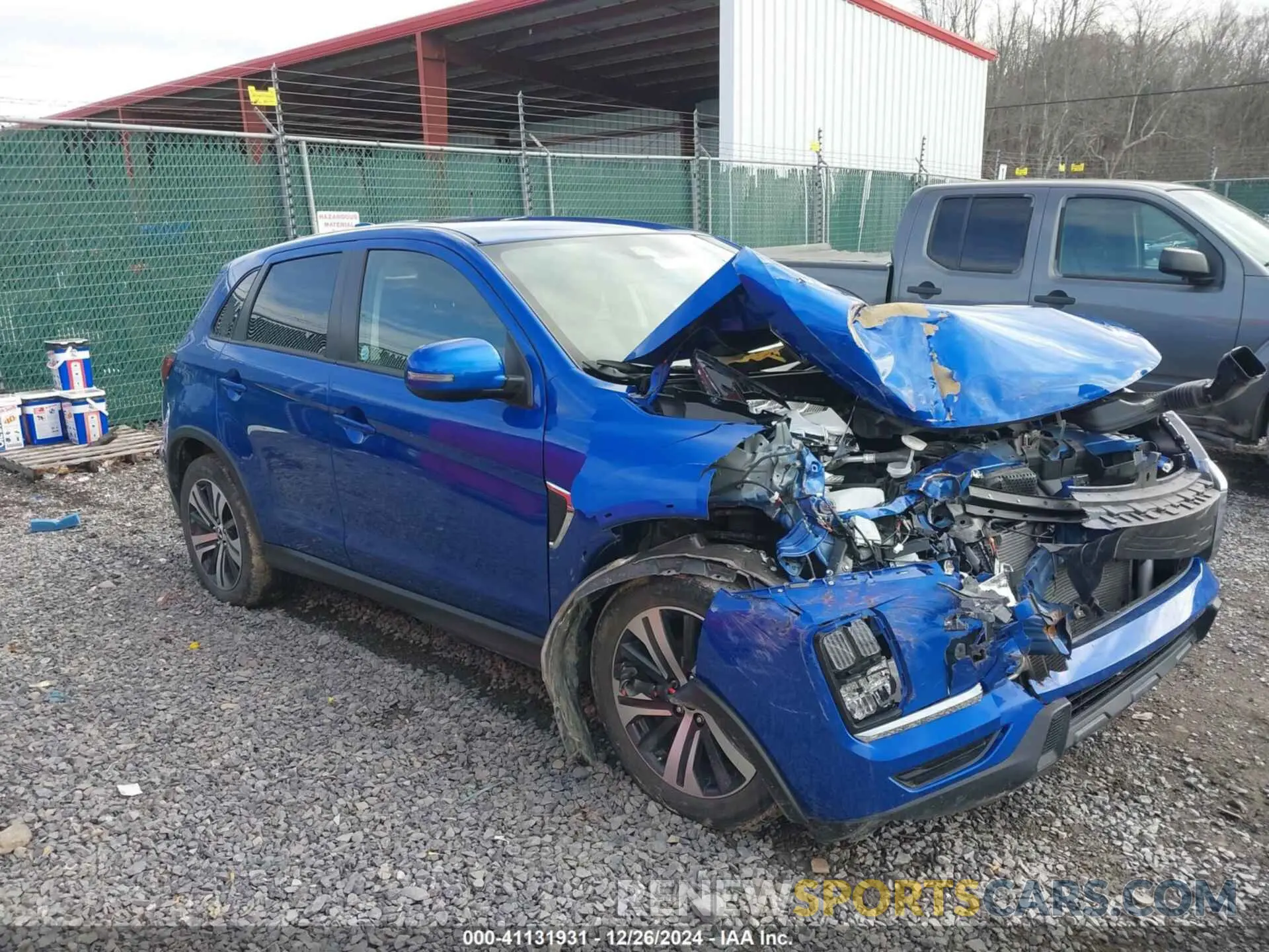 1 Photograph of a damaged car JA4ARUAU0PU012553 MITSUBISHI OUTLANDER SPORT 2023