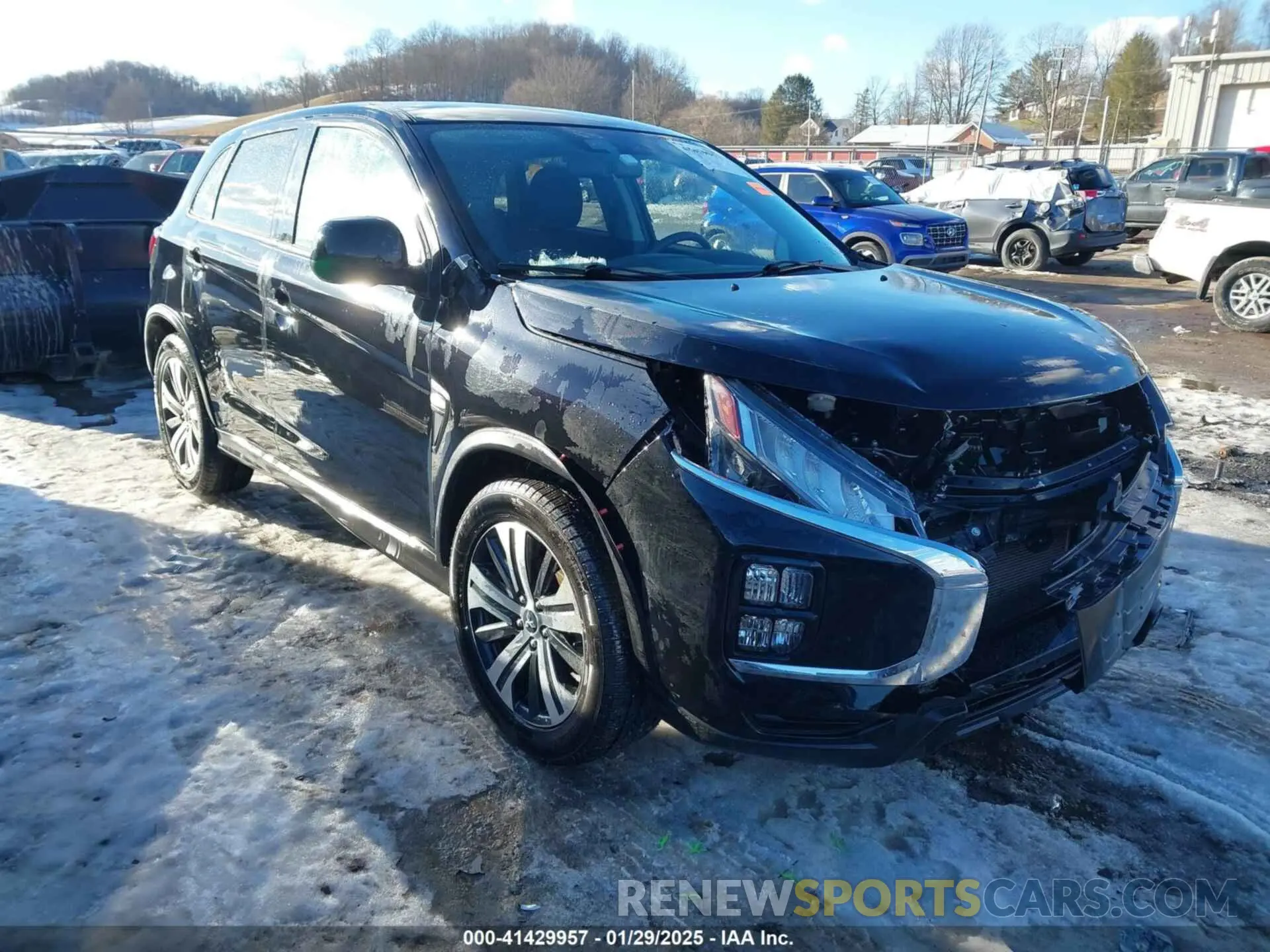 1 Photograph of a damaged car JA4ARUAU3PU004821 MITSUBISHI OUTLANDER SPORT 2023
