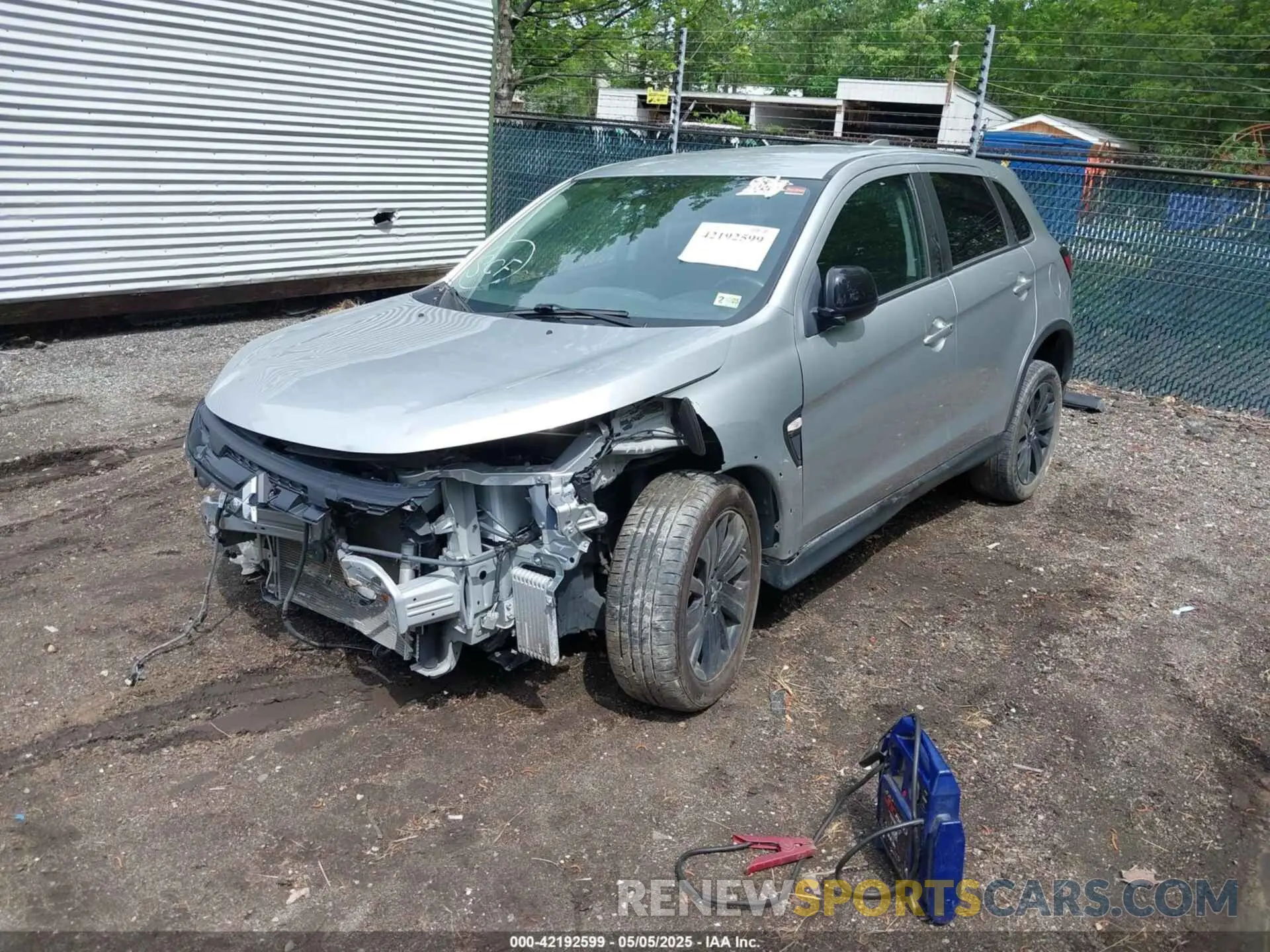 2 Фотография поврежденного автомобиля JA4ARUAU8PU002854 MITSUBISHI OUTLANDER SPORT 2023
