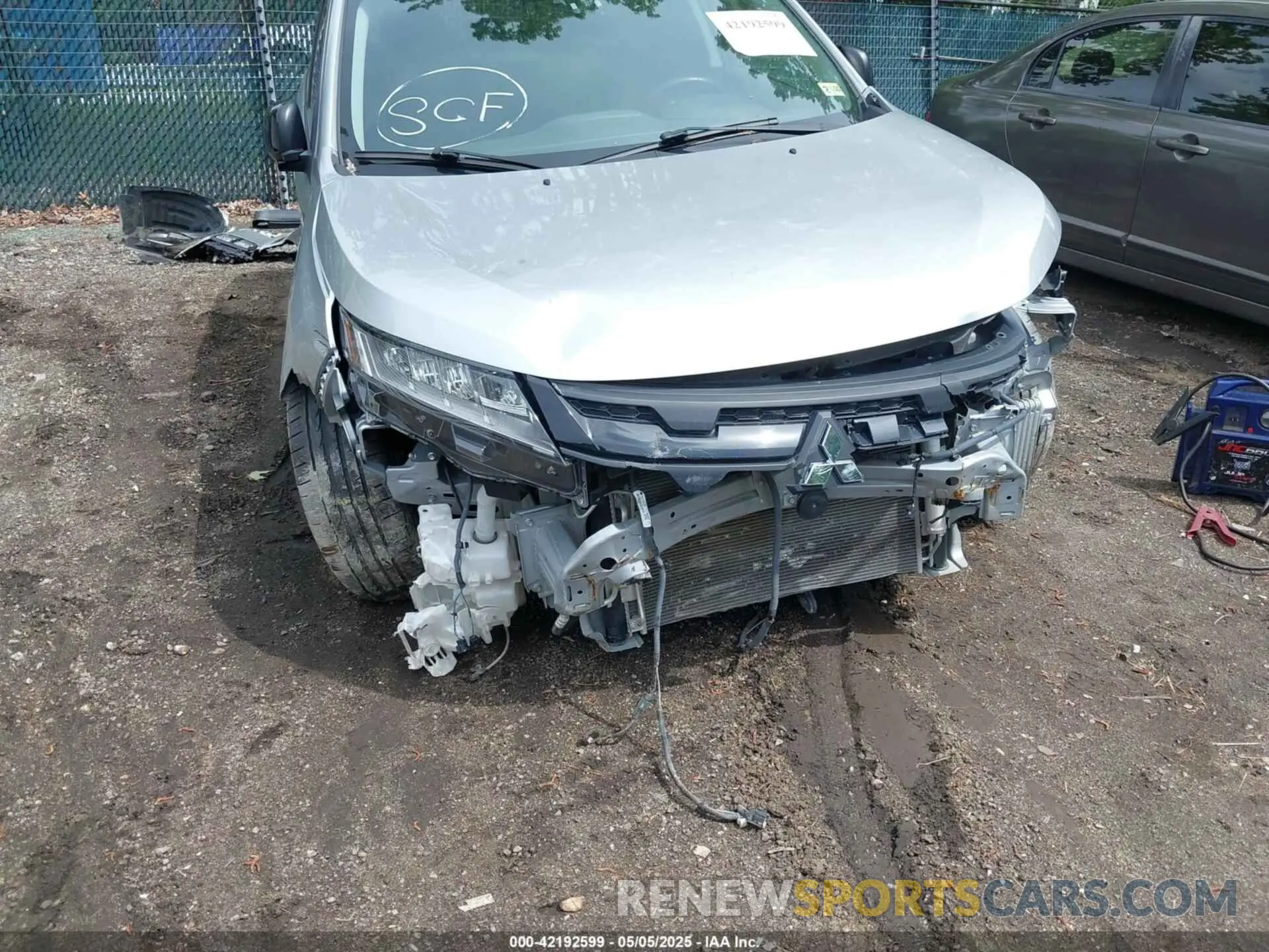 6 Фотография поврежденного автомобиля JA4ARUAU8PU002854 MITSUBISHI OUTLANDER SPORT 2023