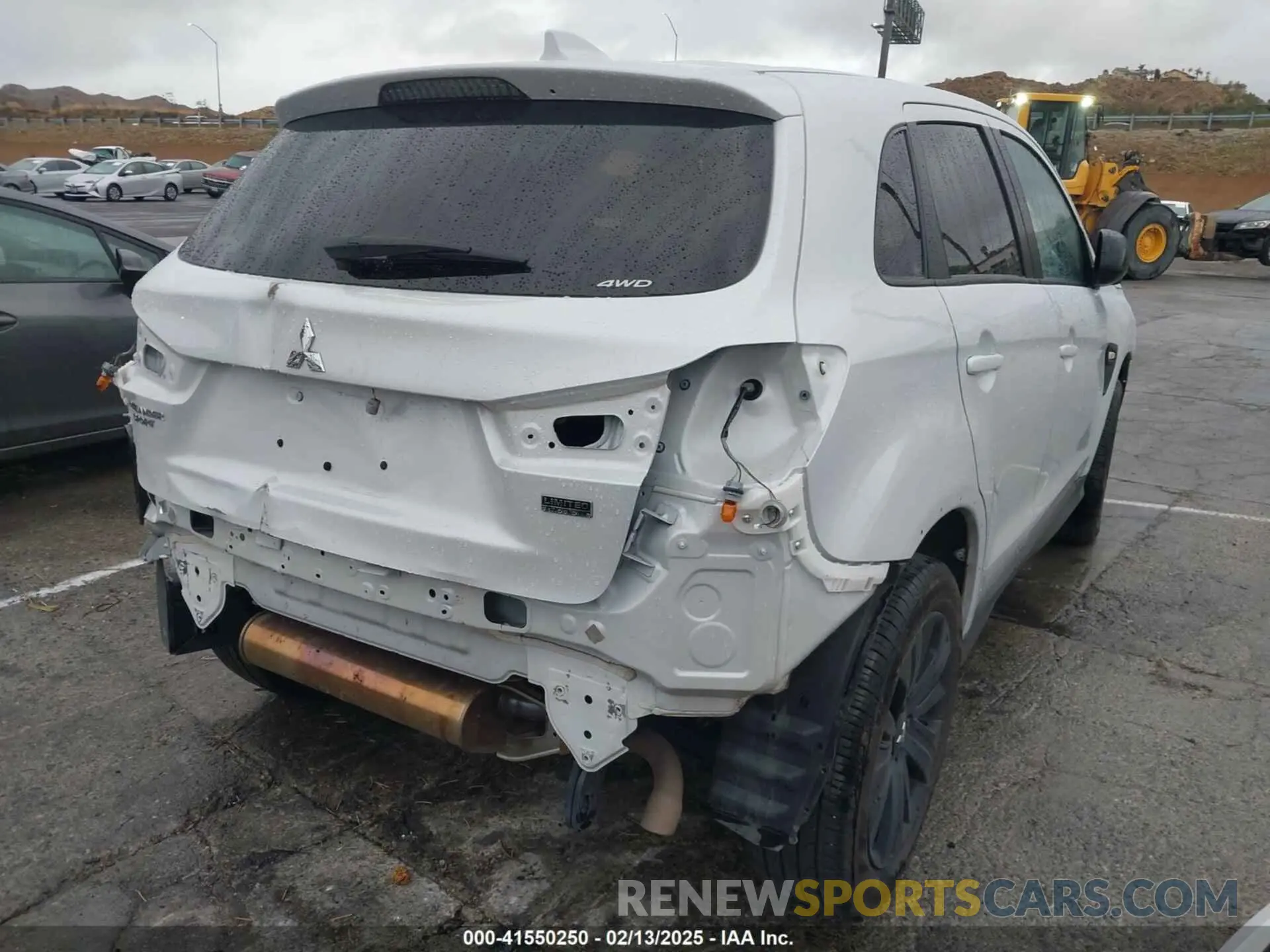 6 Photograph of a damaged car JA4ARUAU9PU014995 MITSUBISHI OUTLANDER SPORT 2023