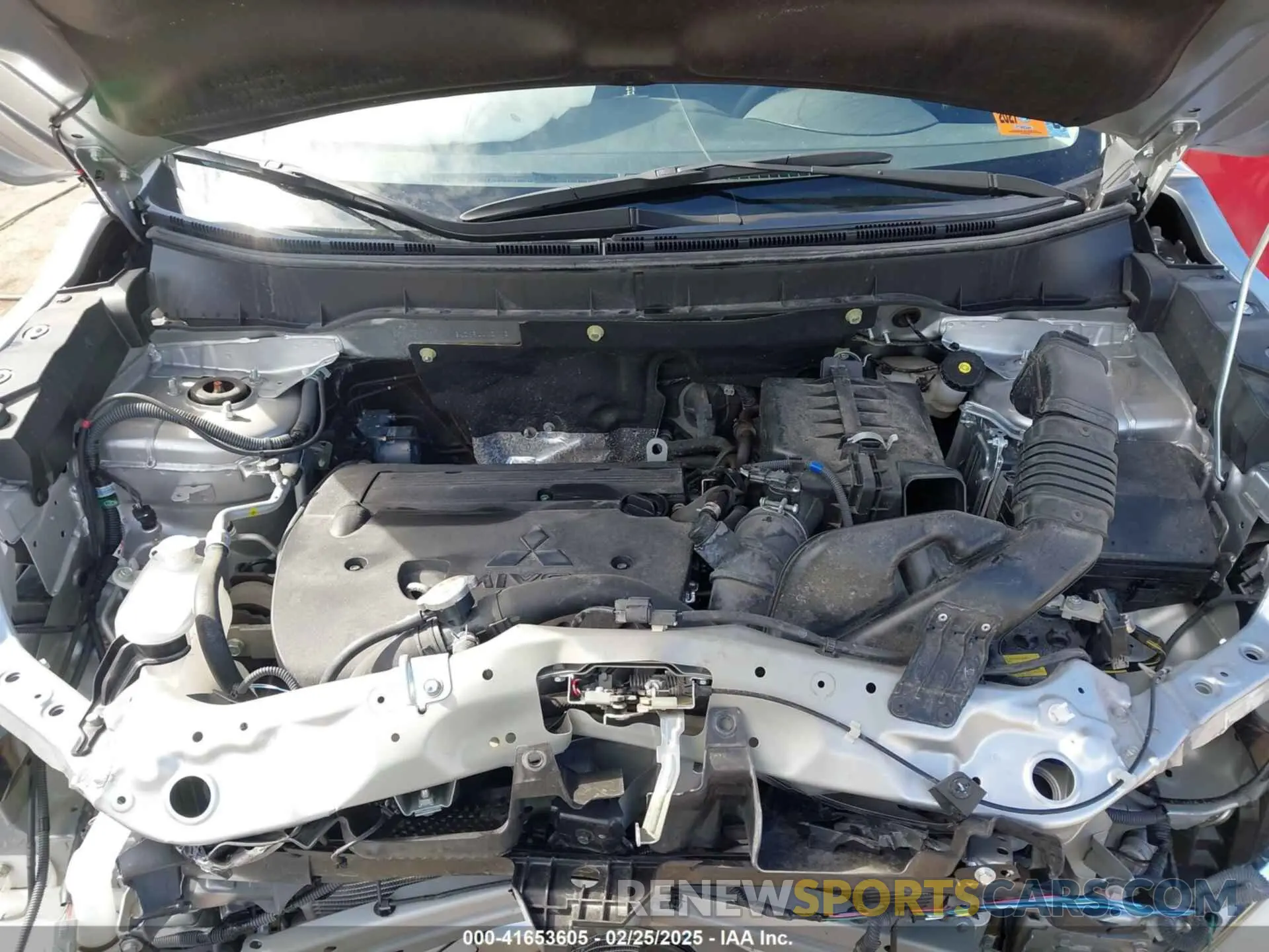 10 Фотография поврежденного автомобиля JA4ARUAU1RU002102 MITSUBISHI OUTLANDER SPORT 2024