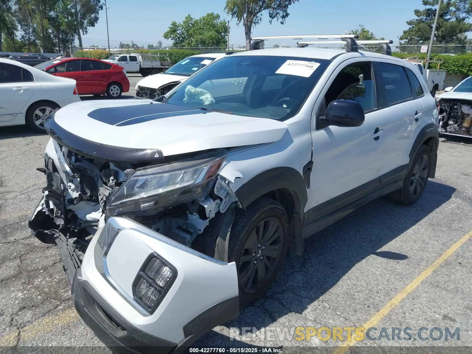 2 Фотография поврежденного автомобиля JA4ARUAU4RU005267 MITSUBISHI OUTLANDER SPORT 2024