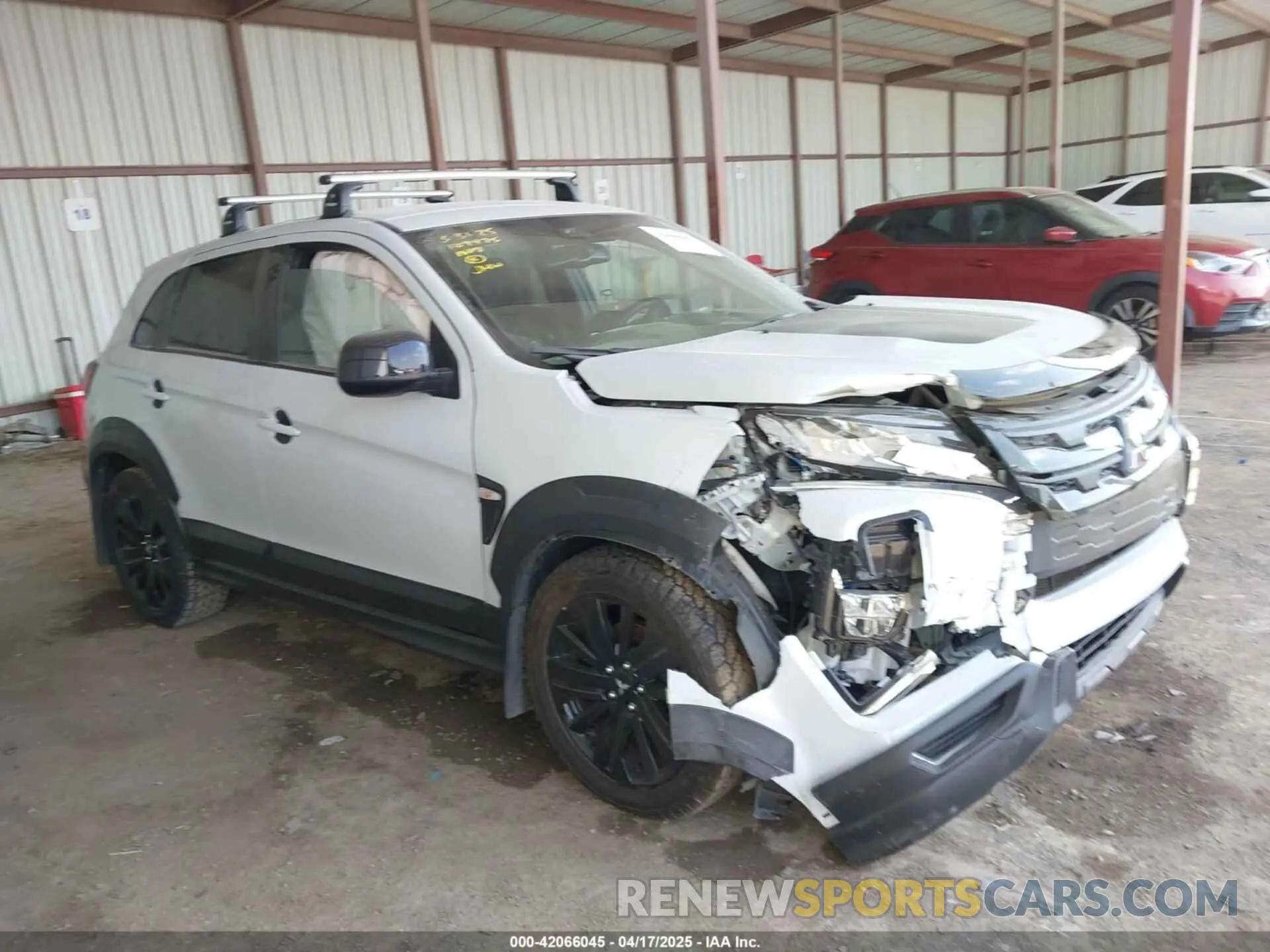 1 Photograph of a damaged car JA4ARUAU6RU005206 MITSUBISHI OUTLANDER SPORT 2024