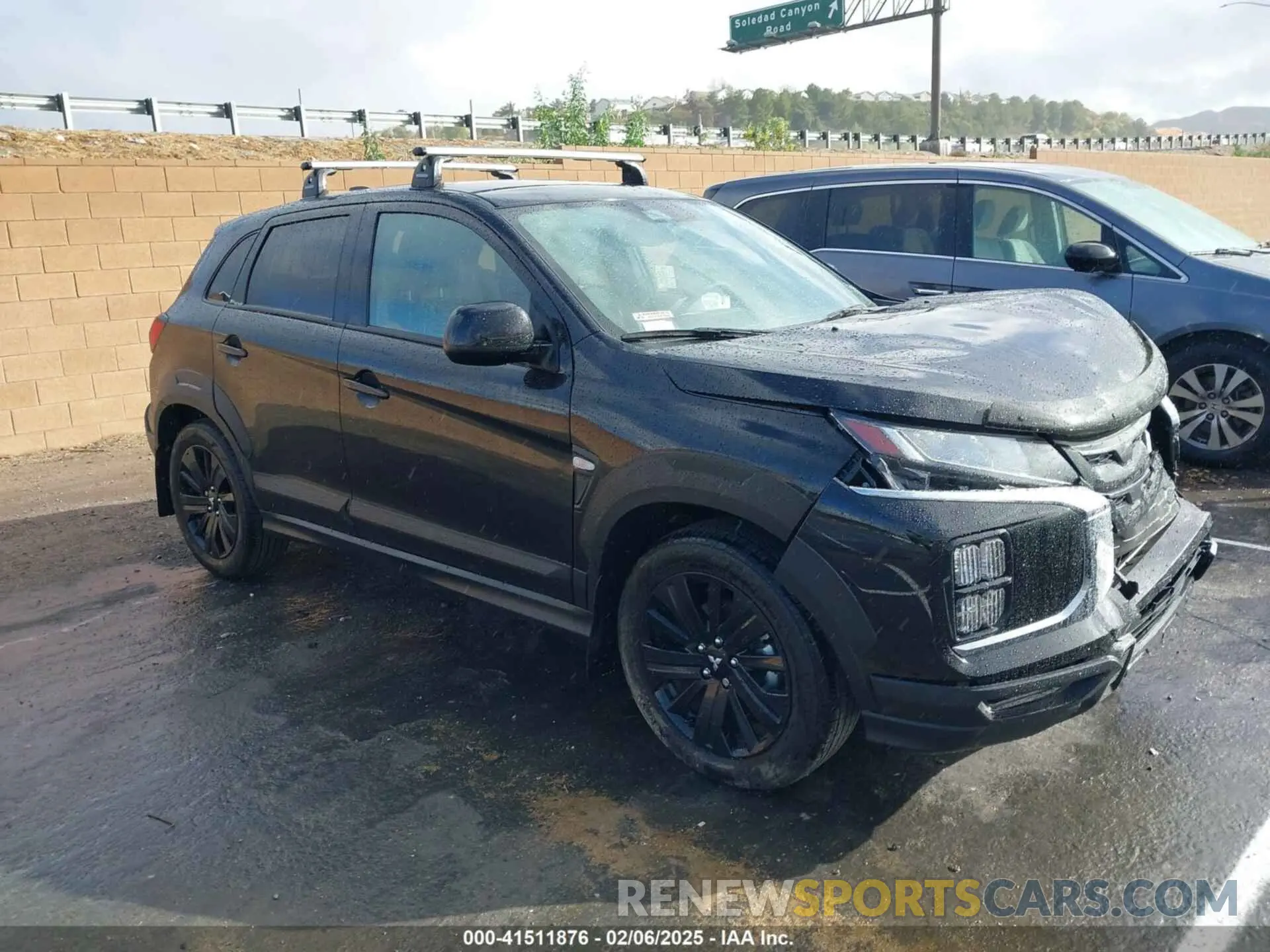1 Photograph of a damaged car JA4ARUAU9RU010870 MITSUBISHI OUTLANDER SPORT 2024