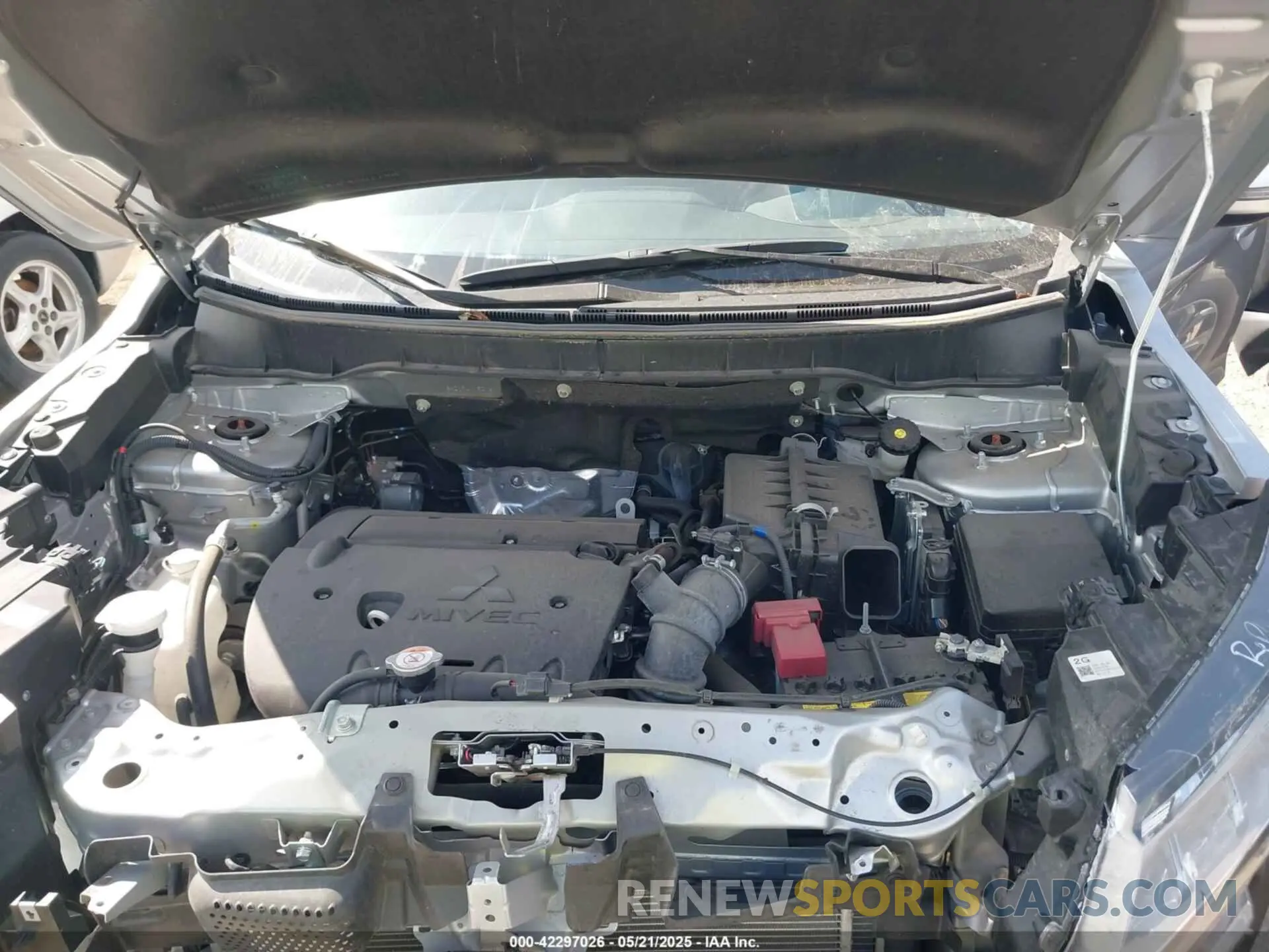 10 Фотография поврежденного автомобиля JA4ARUAUXRU008206 MITSUBISHI OUTLANDER SPORT 2024