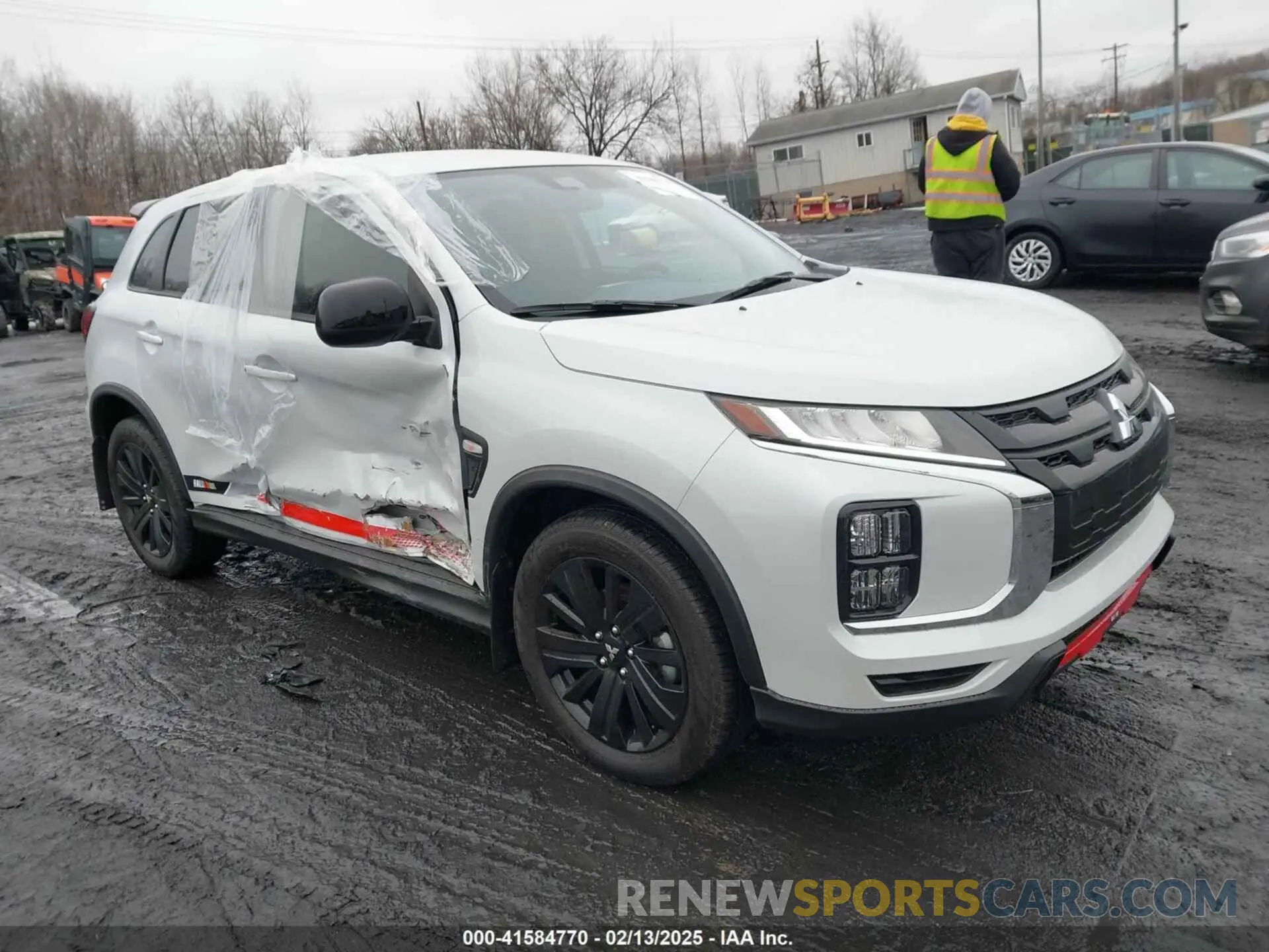 1 Photograph of a damaged car JA4ARUAUXRU020002 MITSUBISHI OUTLANDER SPORT 2024