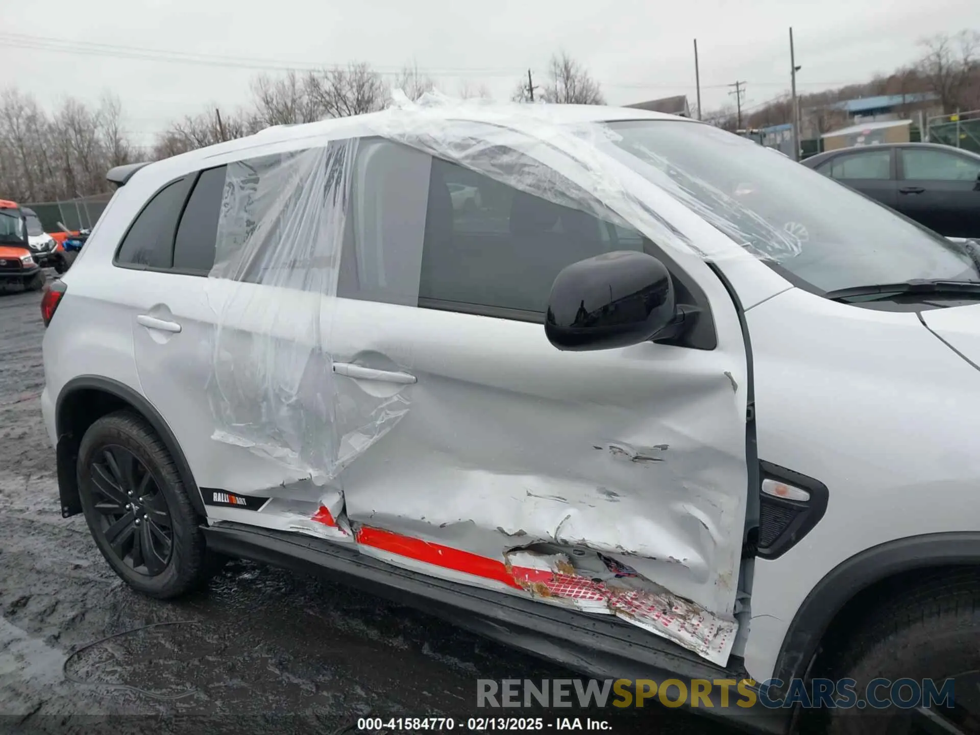 6 Photograph of a damaged car JA4ARUAUXRU020002 MITSUBISHI OUTLANDER SPORT 2024