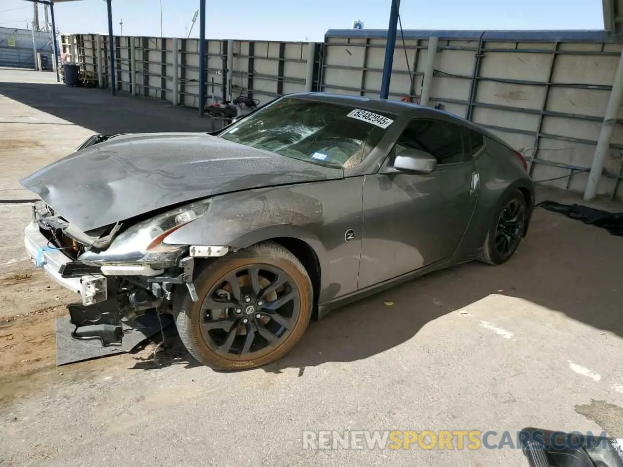 1 Photograph of a damaged car JN1AZ4EH0LM820451 NISSAN 370Z 2020