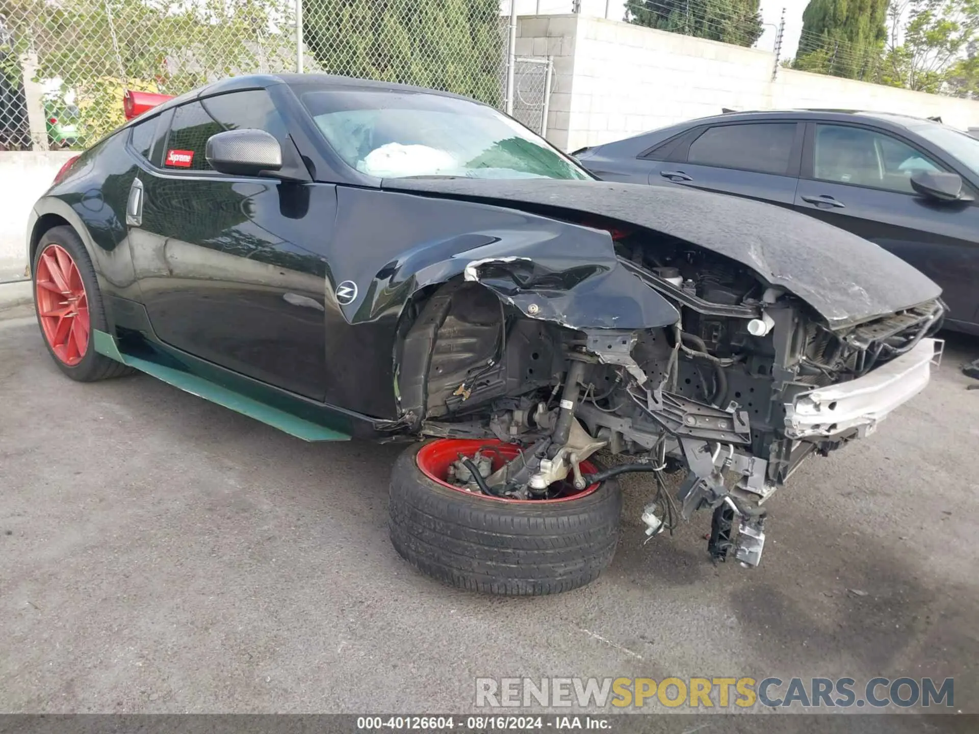 1 Photograph of a damaged car JN1AZ4EH1LM822208 NISSAN 370Z 2020