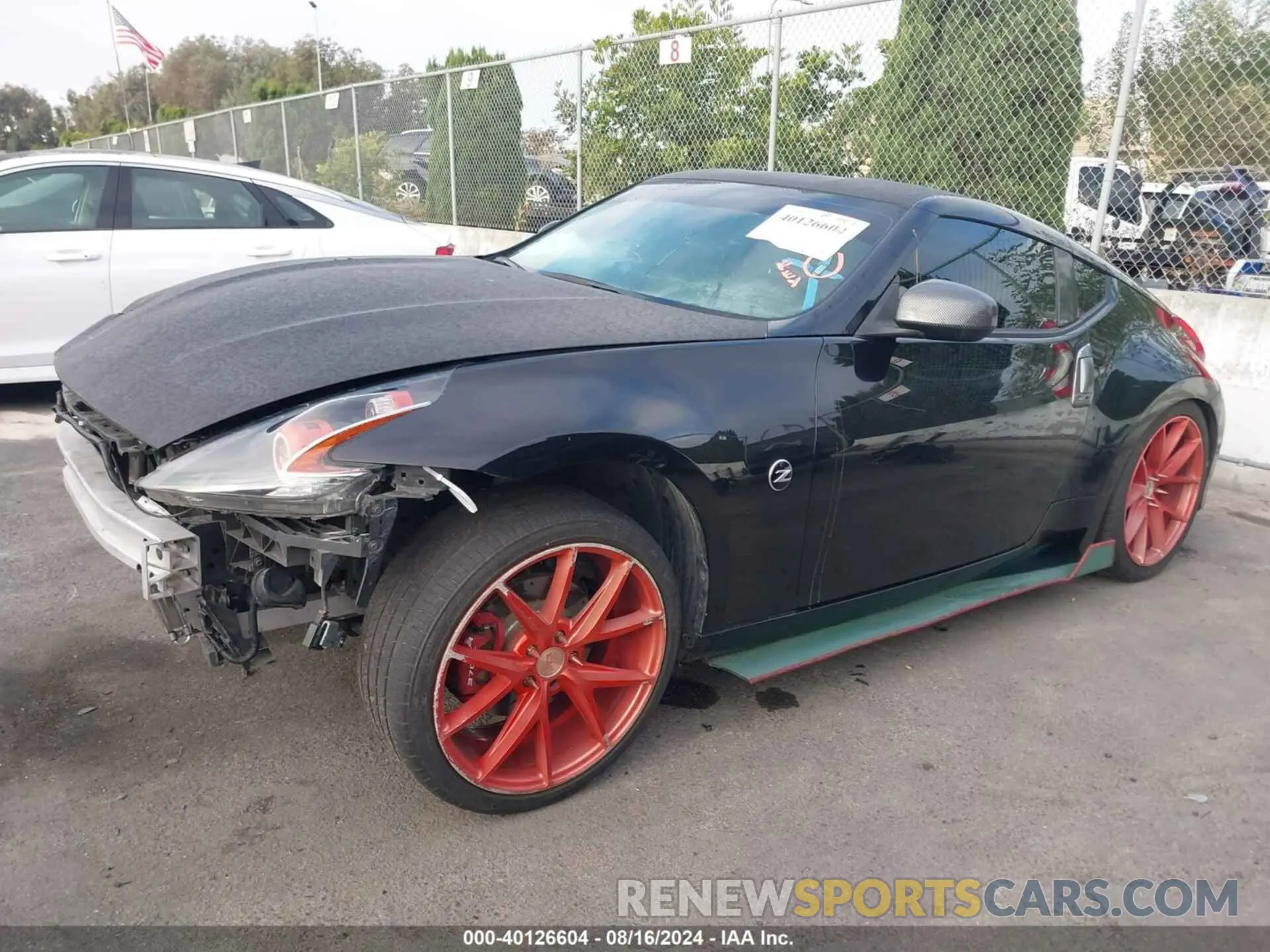 15 Photograph of a damaged car JN1AZ4EH1LM822208 NISSAN 370Z 2020