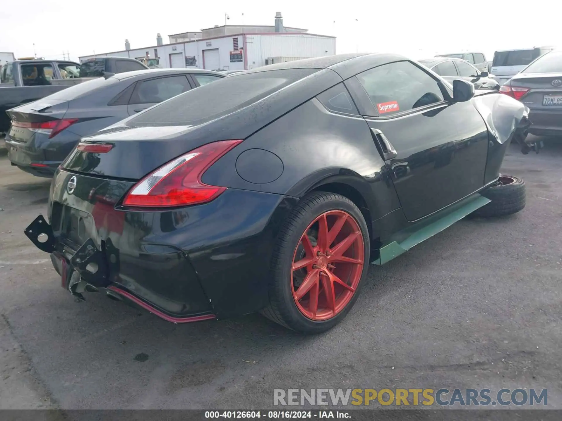 4 Photograph of a damaged car JN1AZ4EH1LM822208 NISSAN 370Z 2020