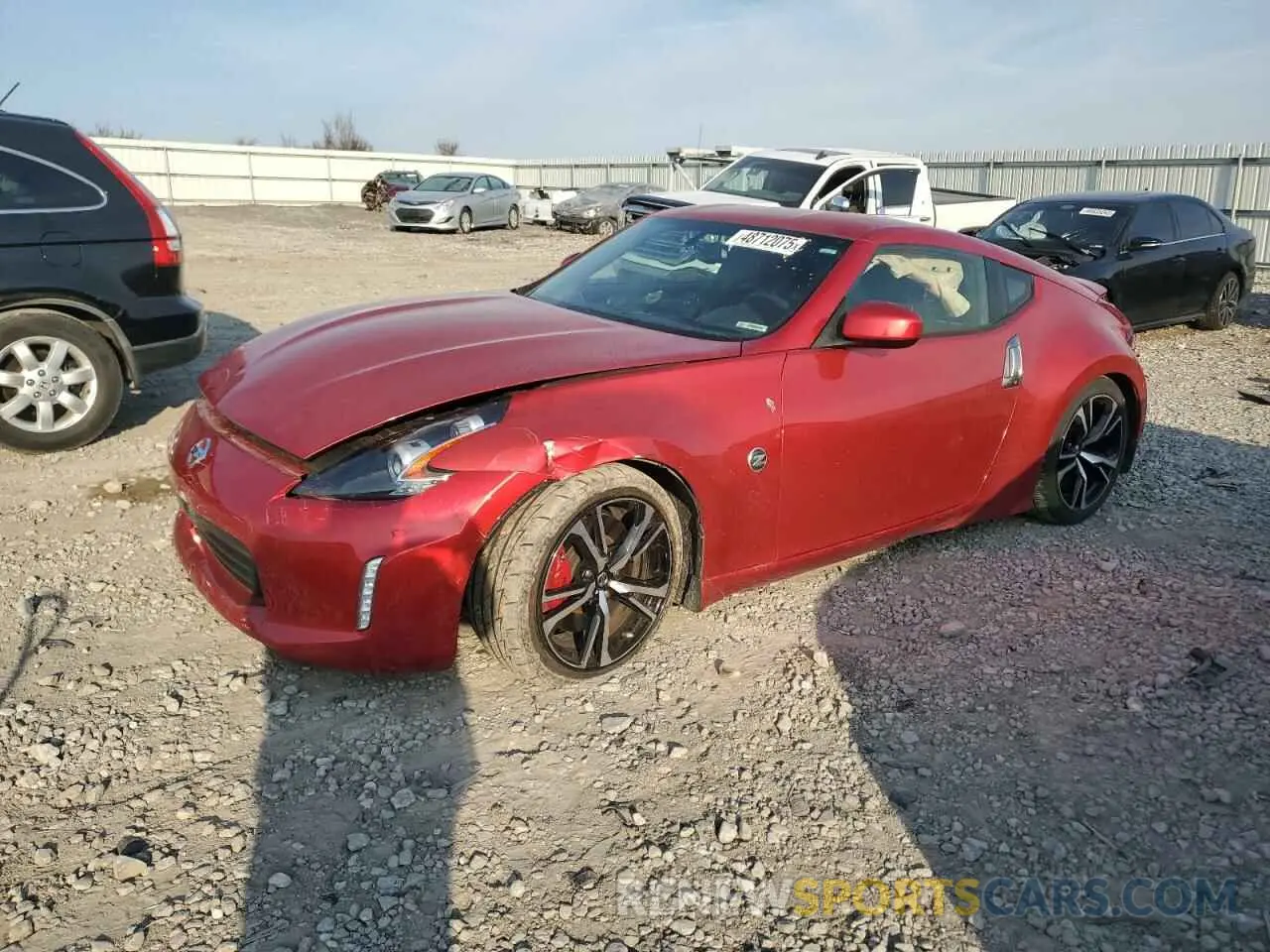 1 Photograph of a damaged car JN1AZ4EHXLM822899 NISSAN 370Z 2020