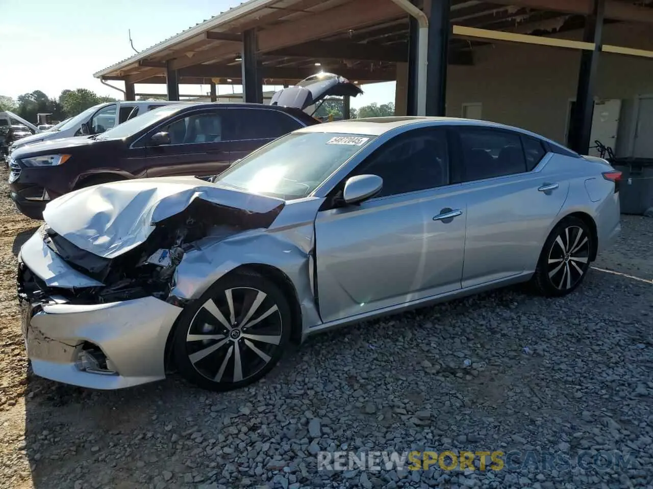 1 Photograph of a damaged car 1N4AL4FV2KC246836 NISSAN ALTIMA 2019