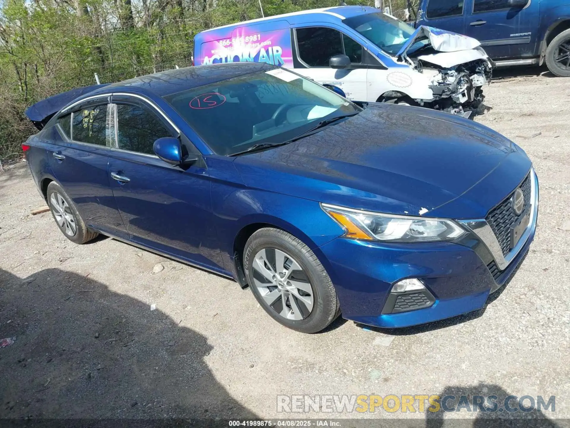 1 Photograph of a damaged car 1N4BL4BV0KC159821 NISSAN ALTIMA 2019