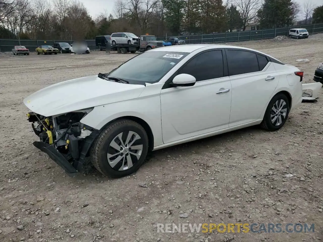 1 Photograph of a damaged car 1N4BL4BV0KC207950 NISSAN ALTIMA 2019