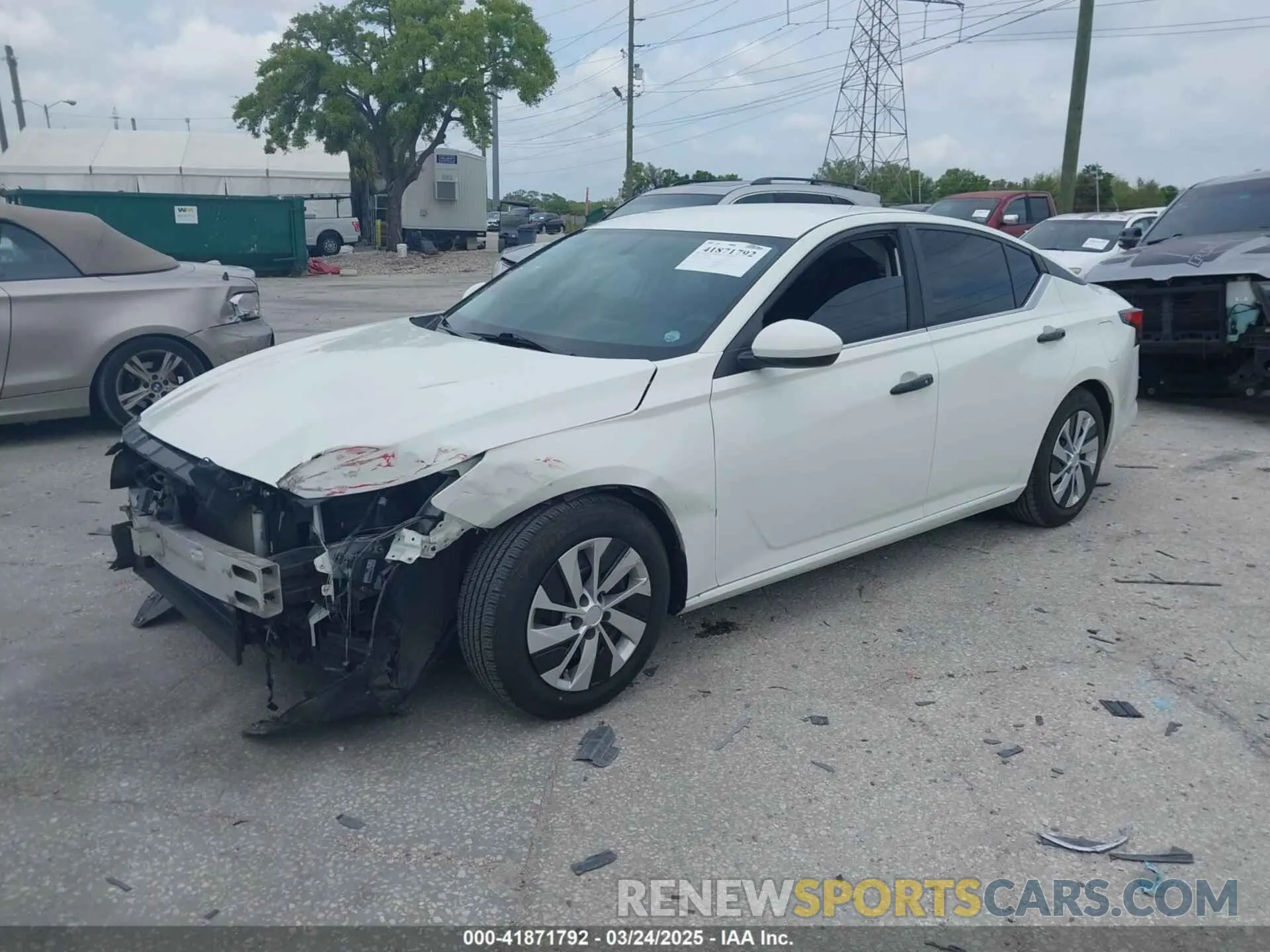 2 Photograph of a damaged car 1N4BL4BV0KC221623 NISSAN ALTIMA 2019