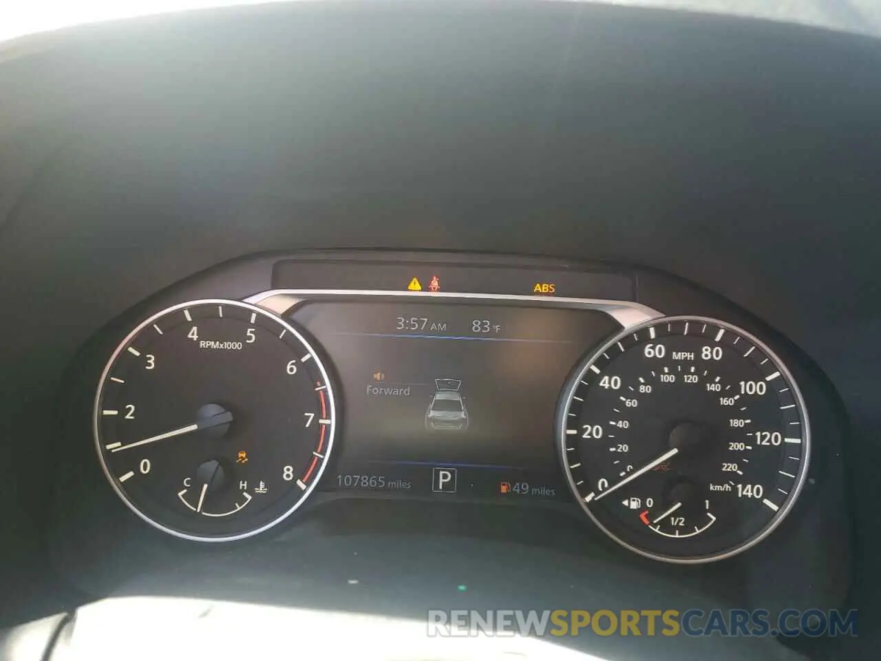 9 Photograph of a damaged car 1N4BL4BV3KC153334 NISSAN ALTIMA 2019