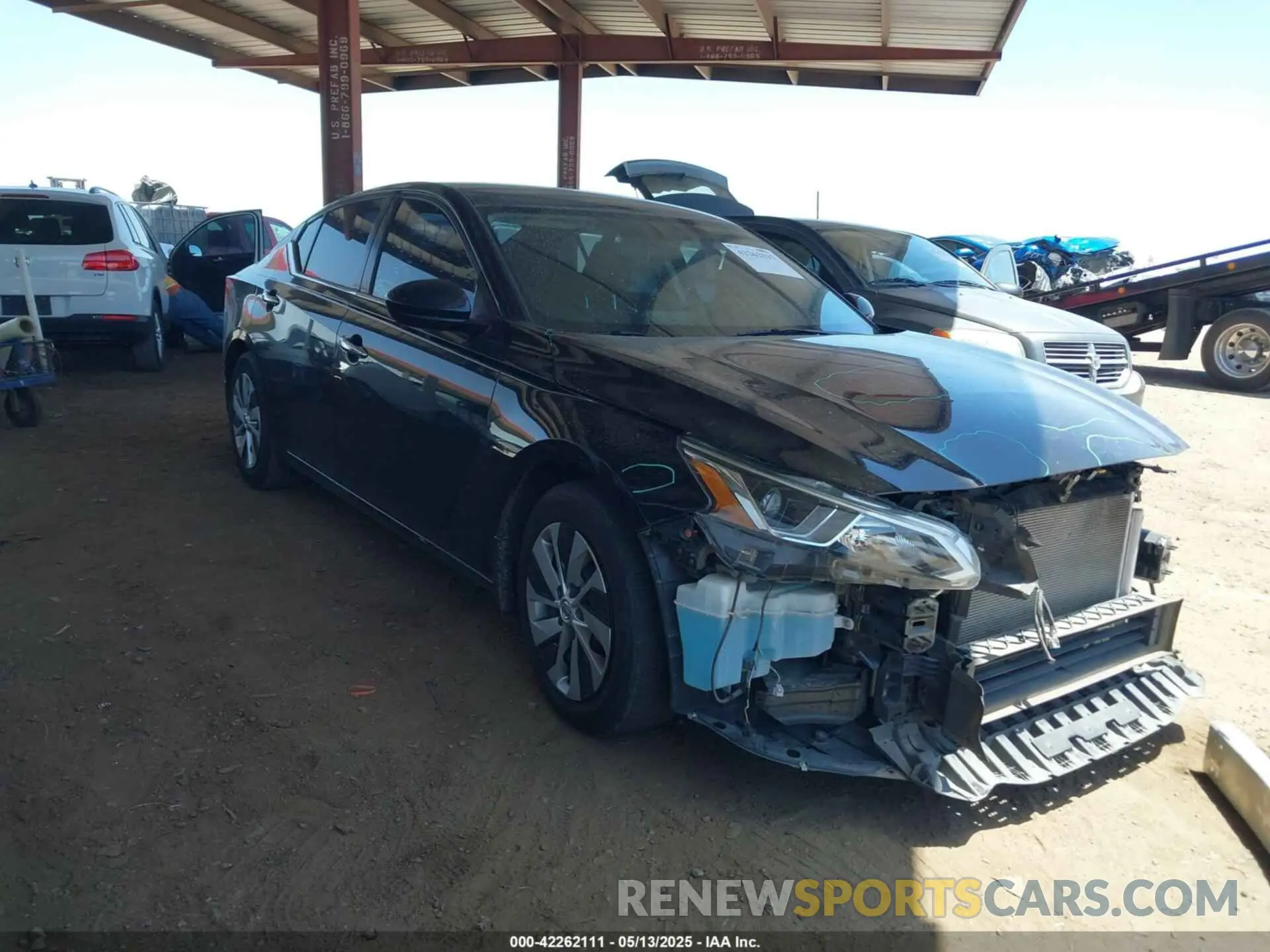 1 Photograph of a damaged car 1N4BL4BV3KN317072 NISSAN ALTIMA 2019